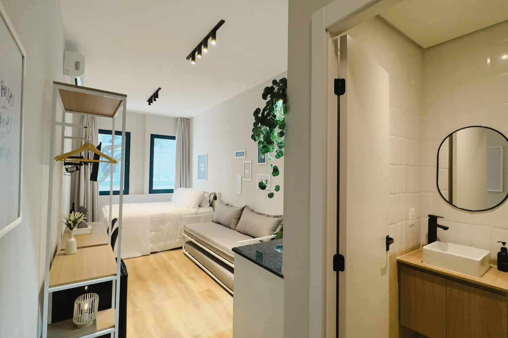 Bed in Apê Av Paulista Haddock Lobo