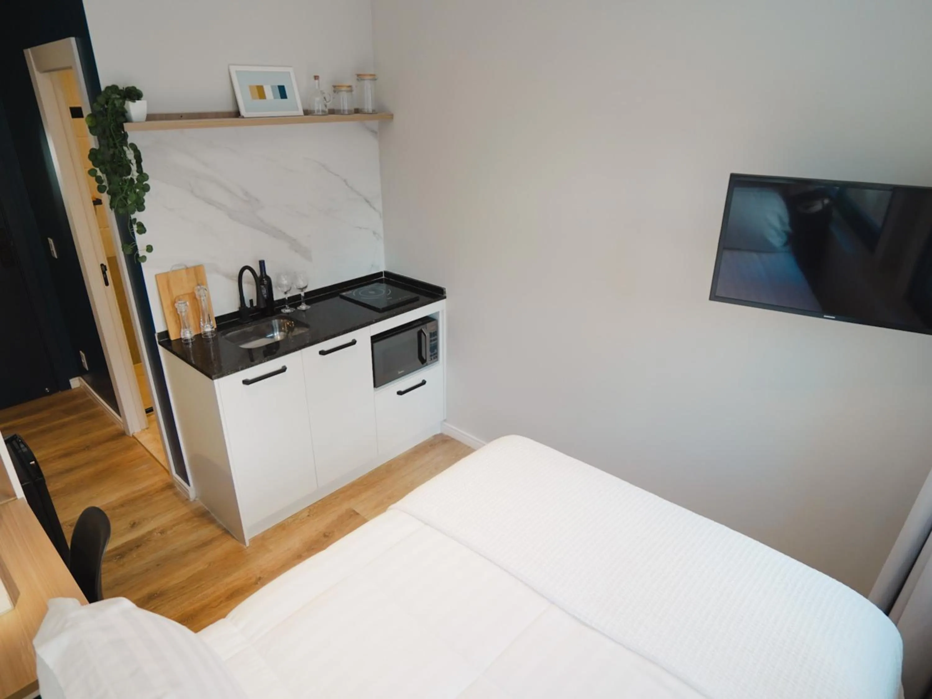 Bed in Apê Av Paulista Haddock Lobo