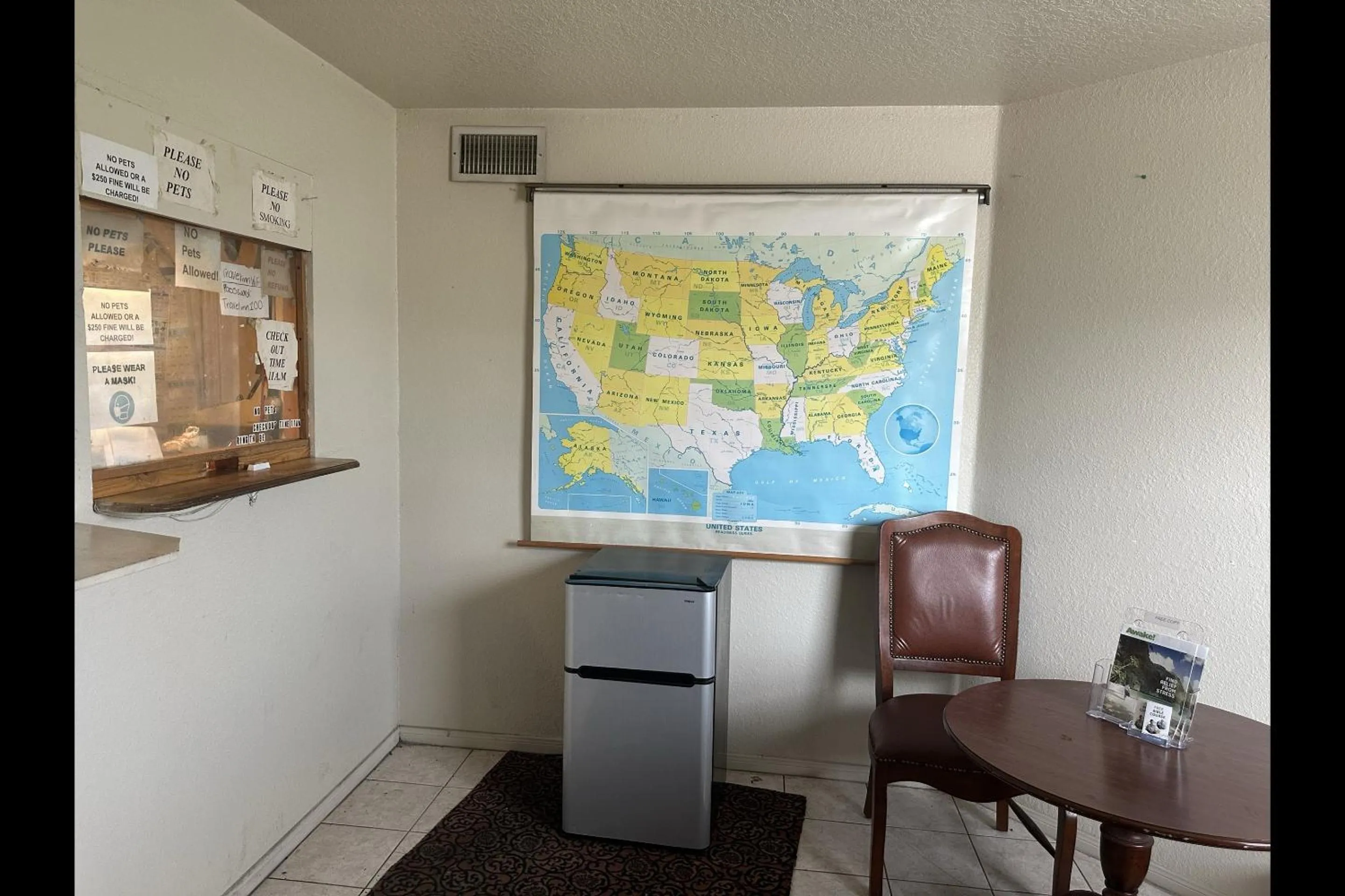 Lobby or reception in Travel Inn By OYO La Marque Texas City I-45