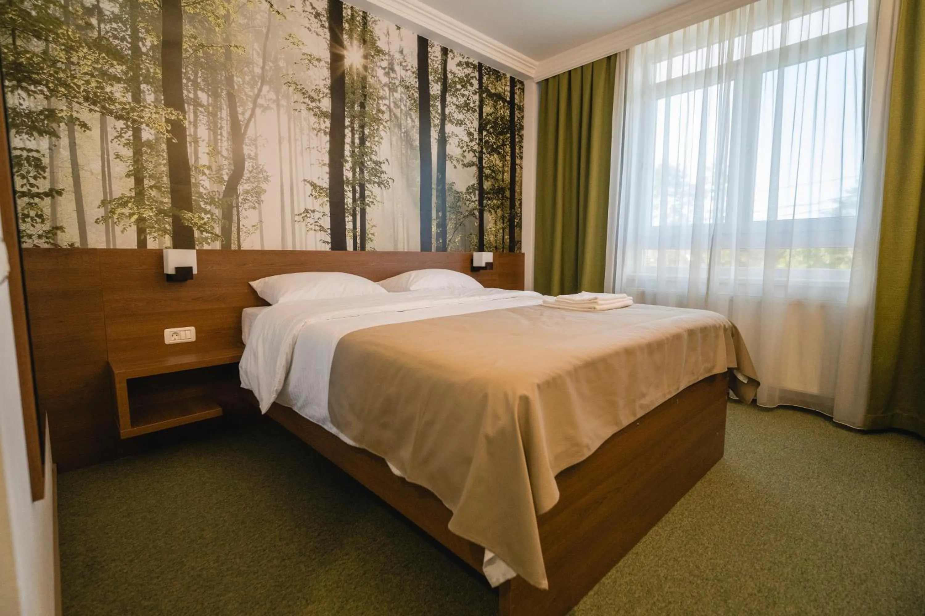 Bed in Hotel Comat Deva