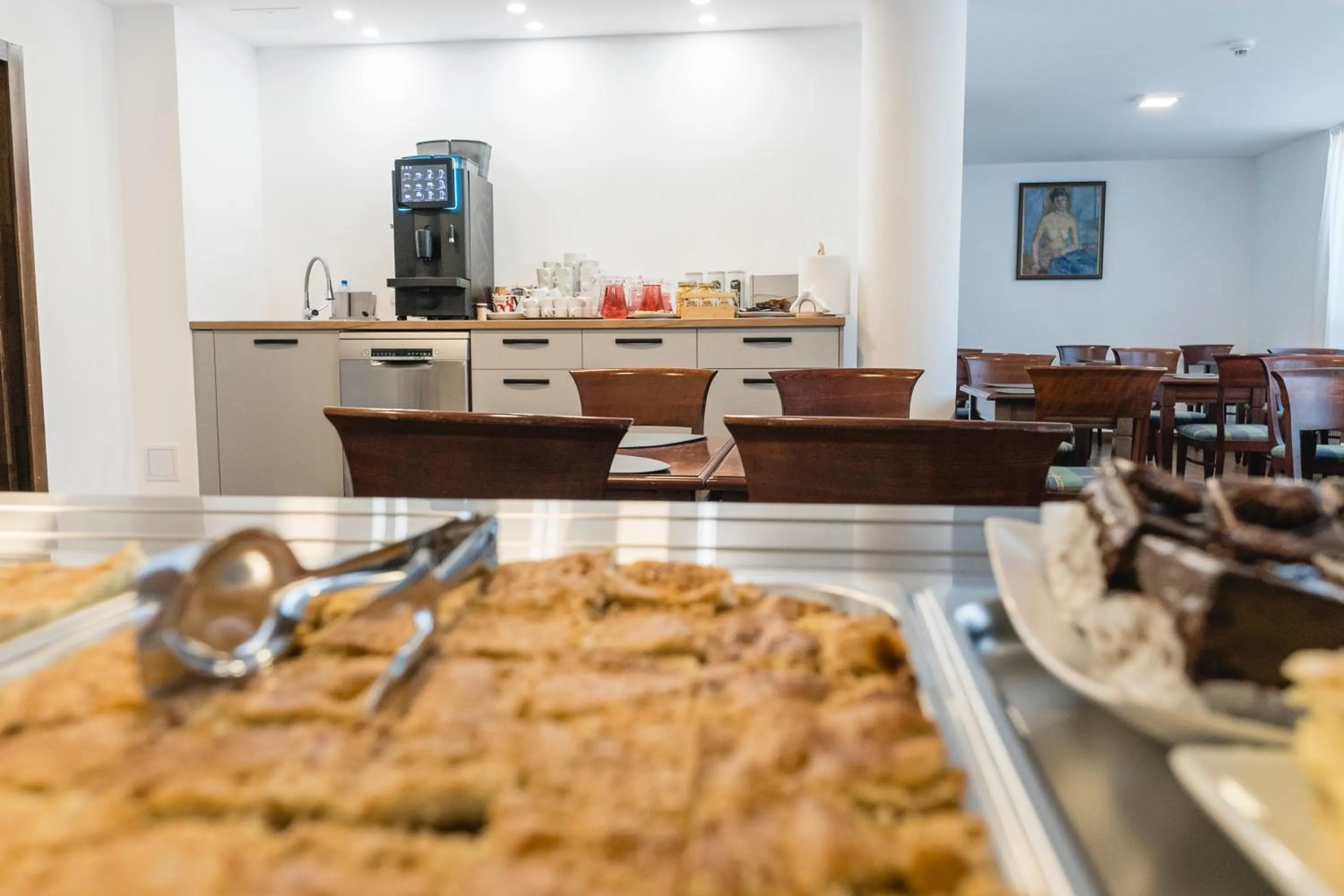 Buffet breakfast in Hotel Comat Deva