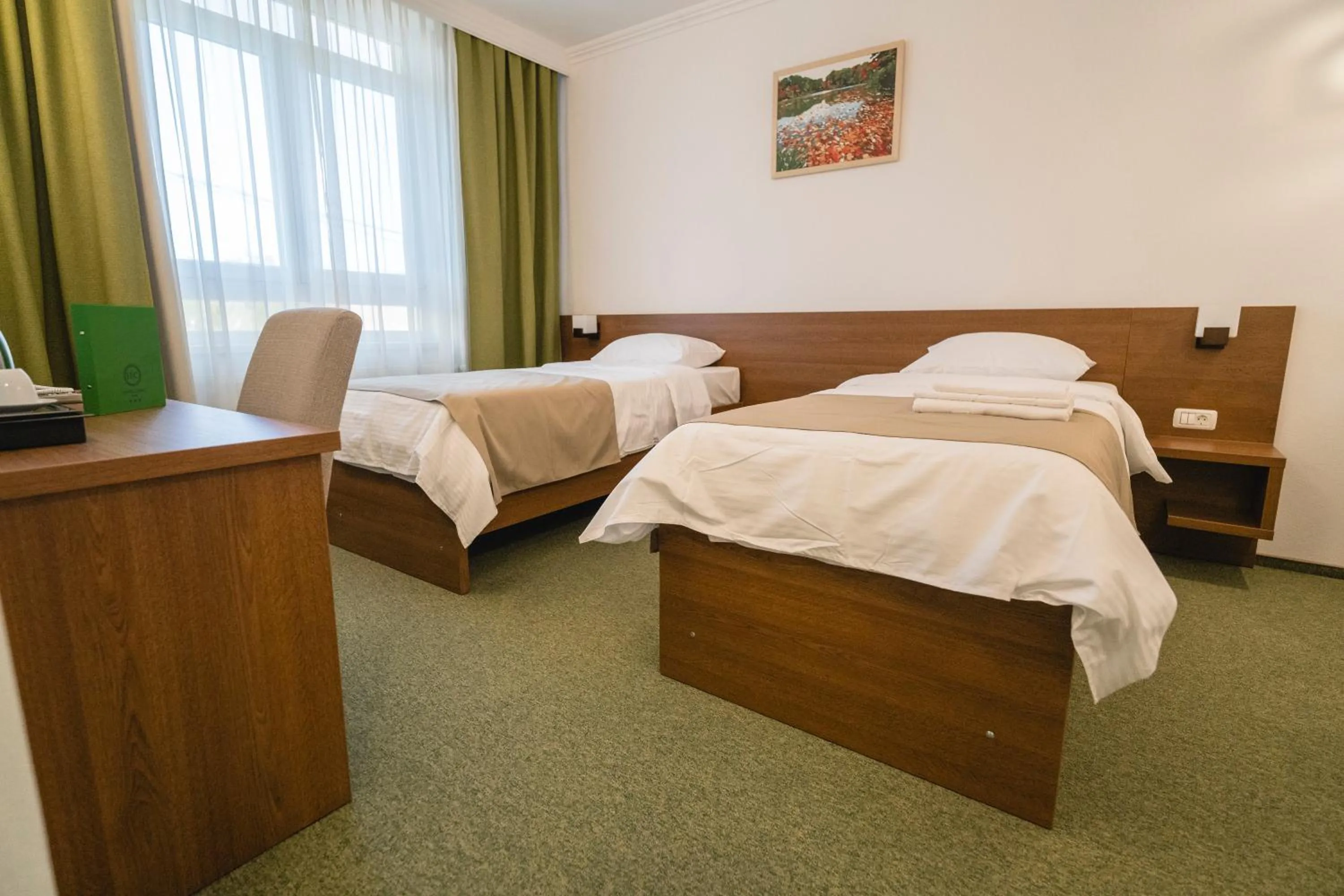 Bed in Hotel Comat Deva