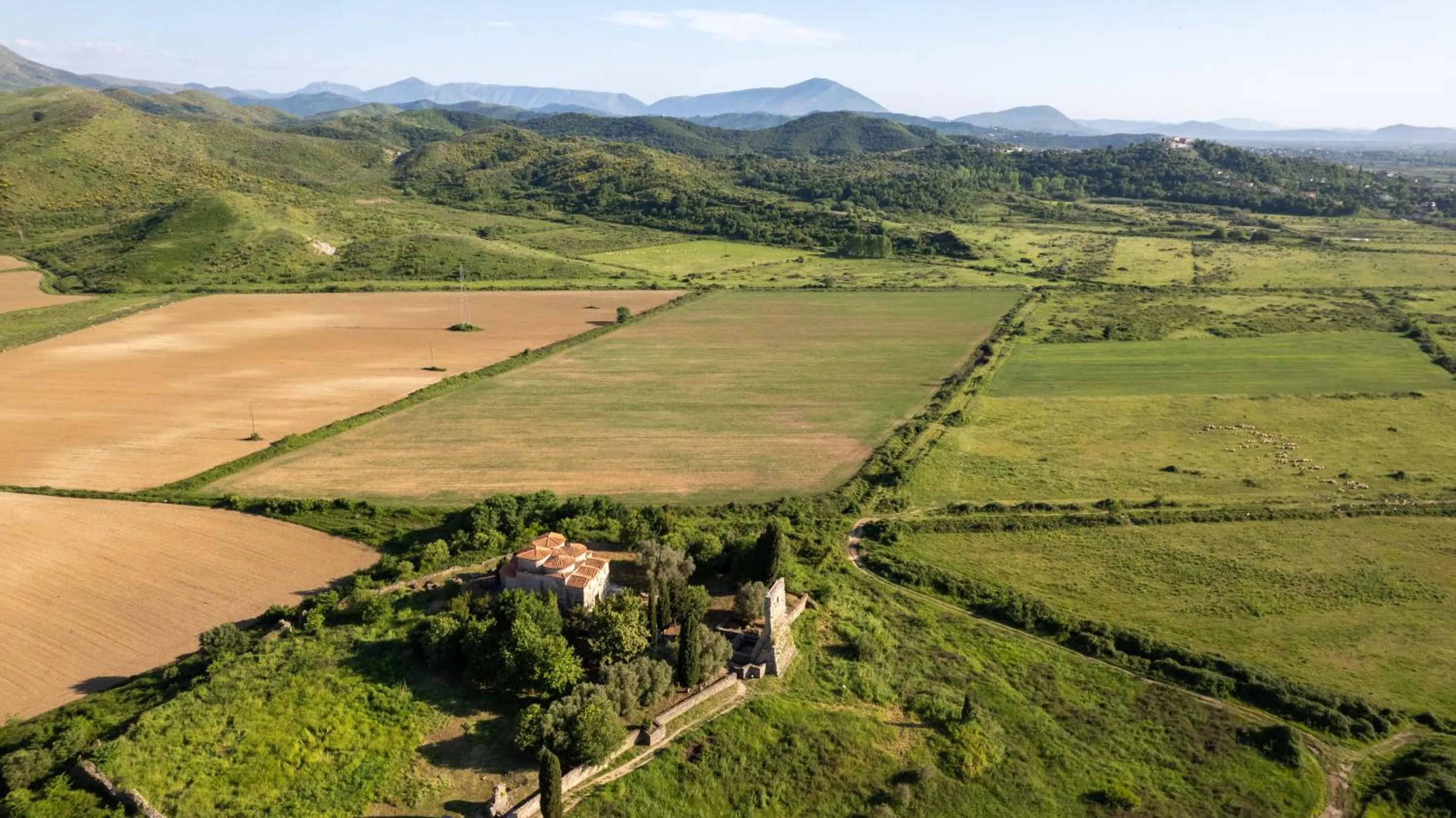 Natural landscape in Mesopotam Agrotourism Resort