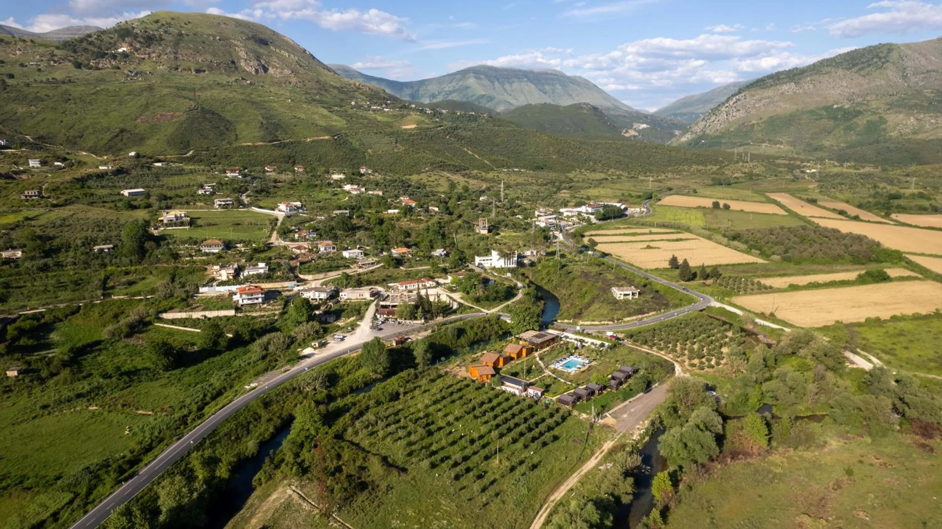 Natural landscape in Mesopotam Agrotourism Resort
