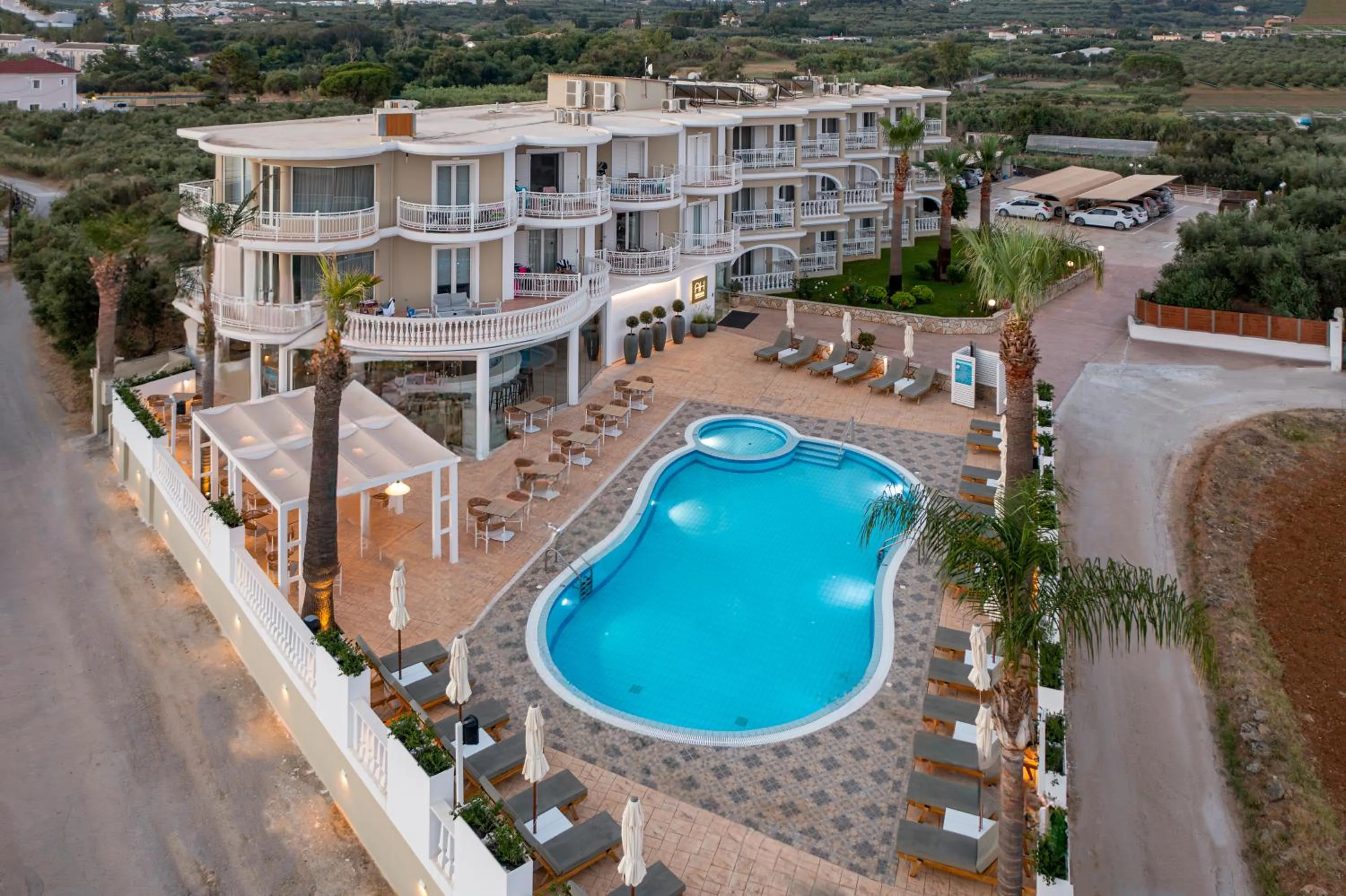 Property building in Arkadia Hotel