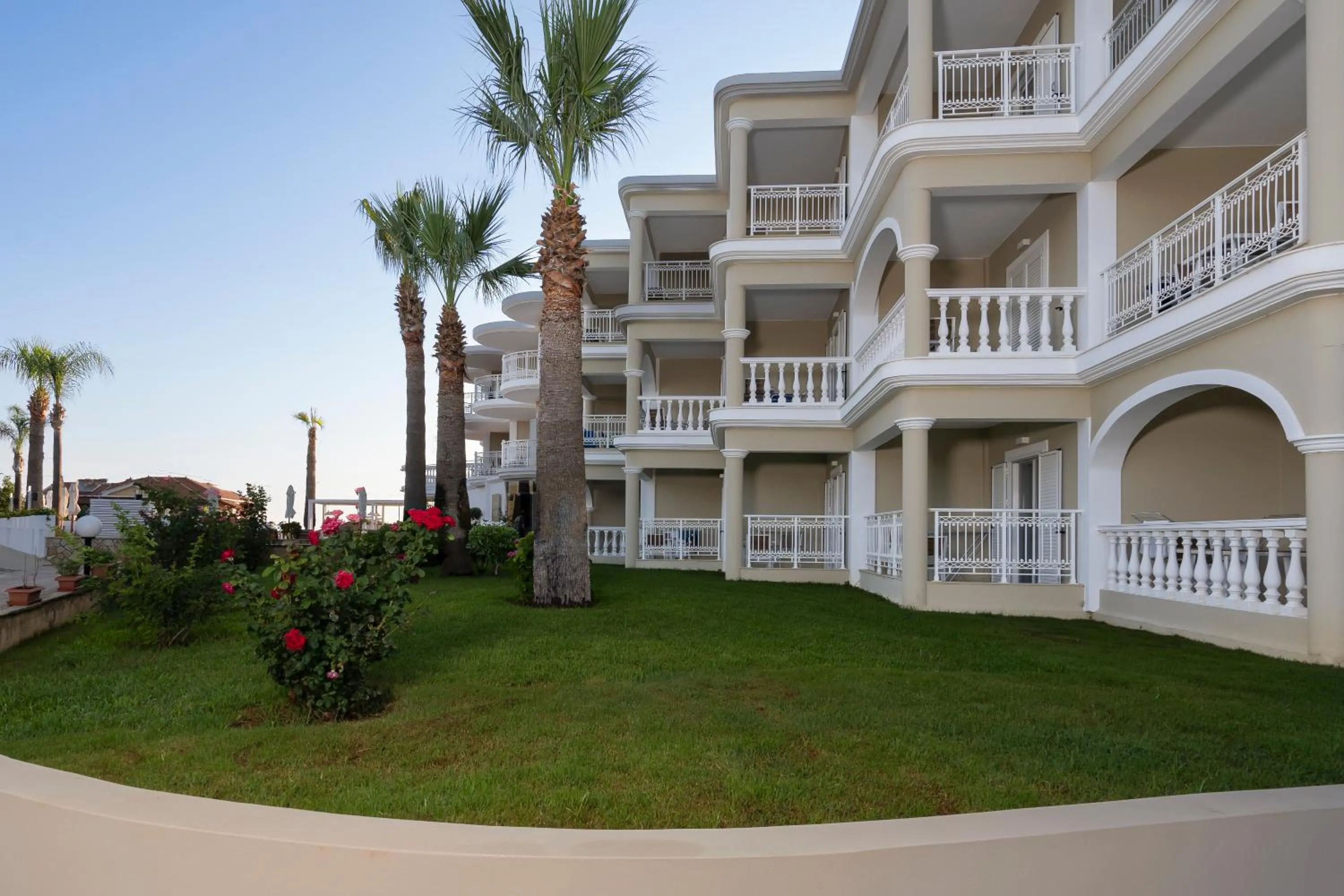 Garden view in Arkadia Hotel