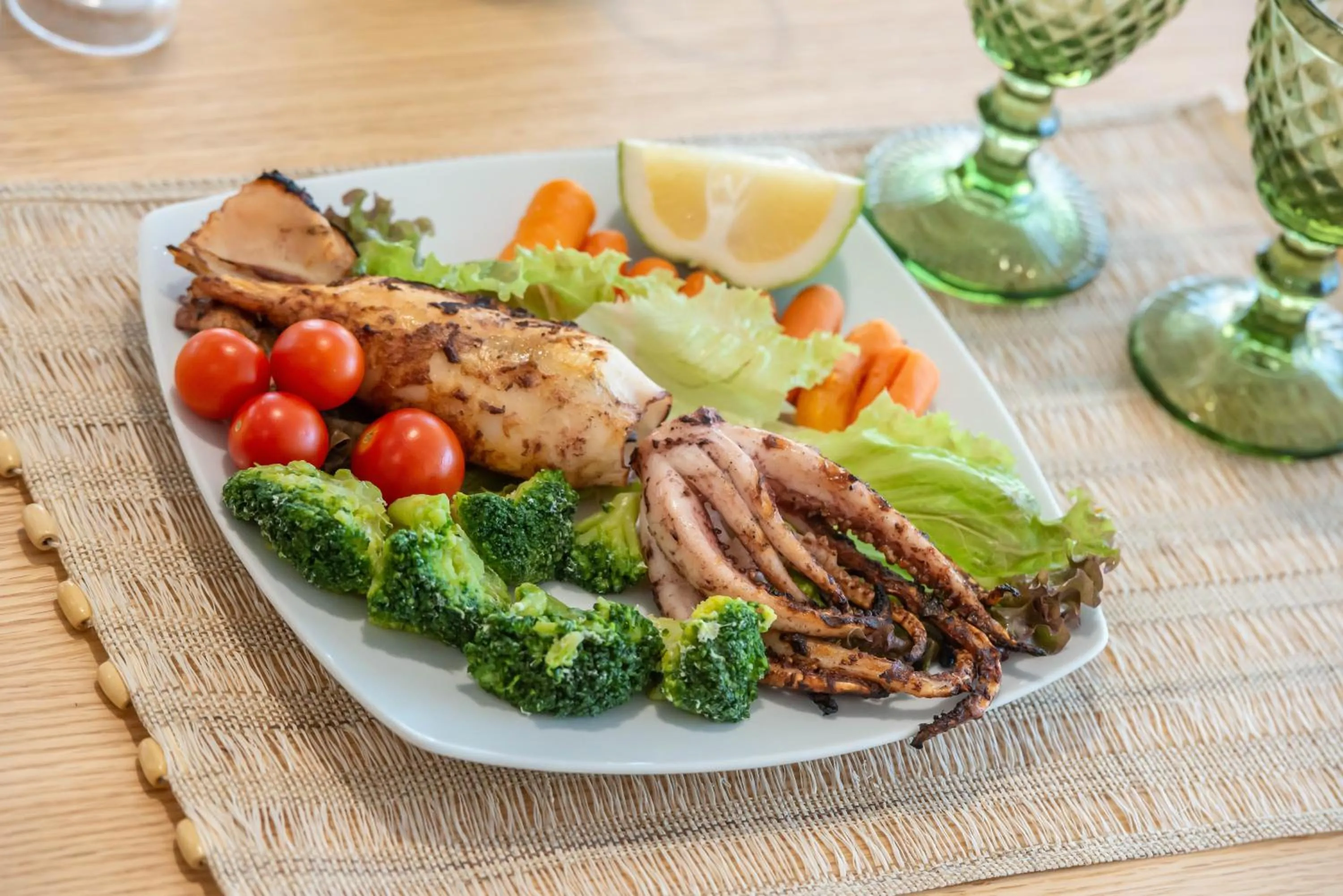 Food in Arkadia Hotel