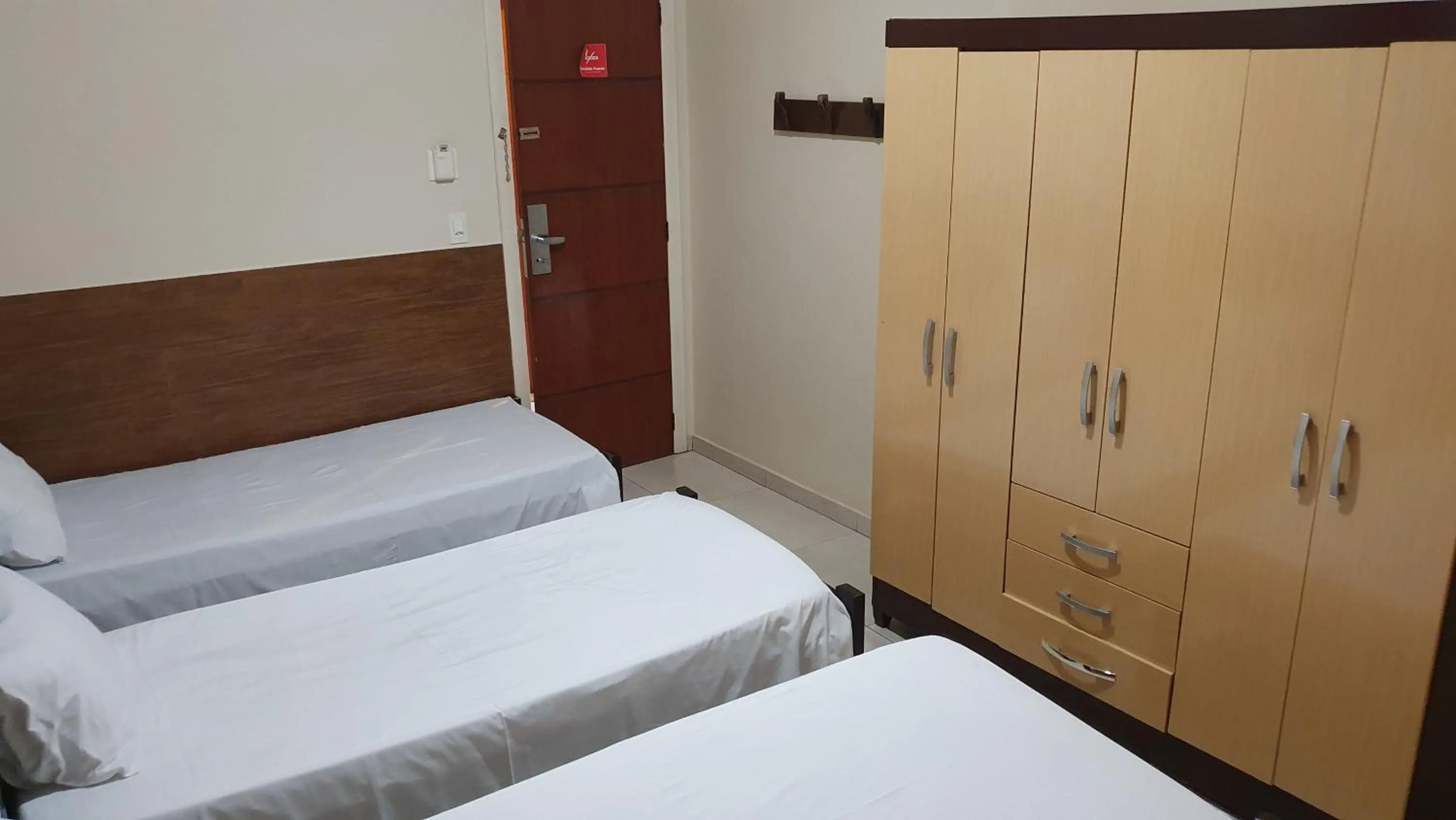 Bed in Hotel Muriaé