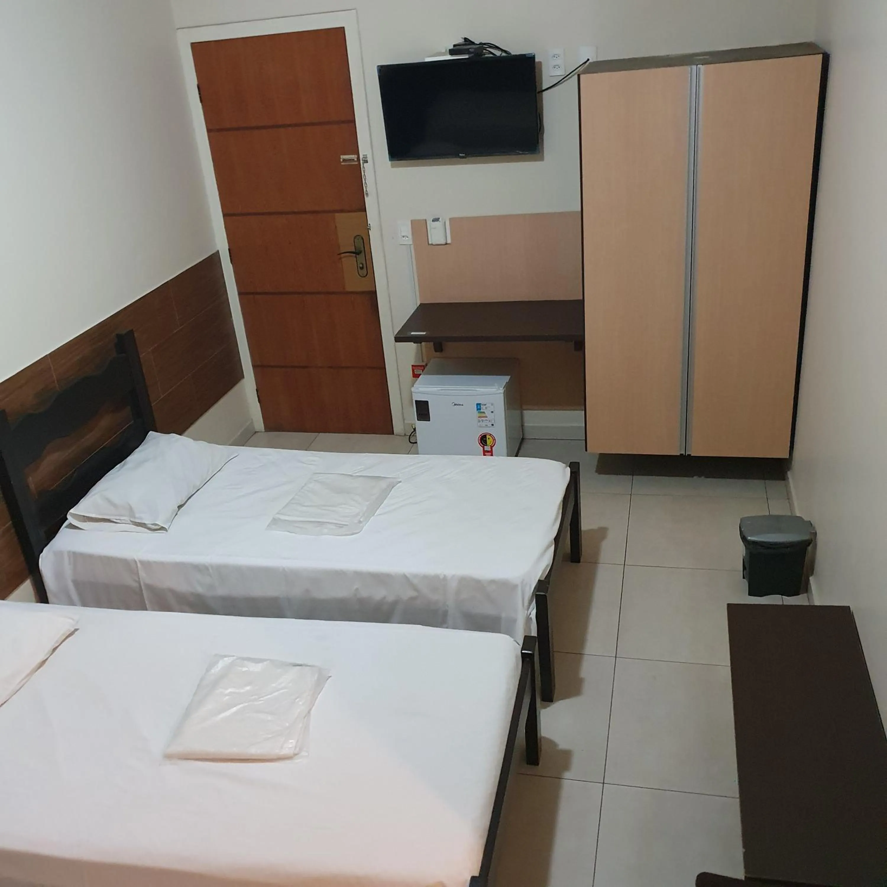 Bed in Hotel Muriaé