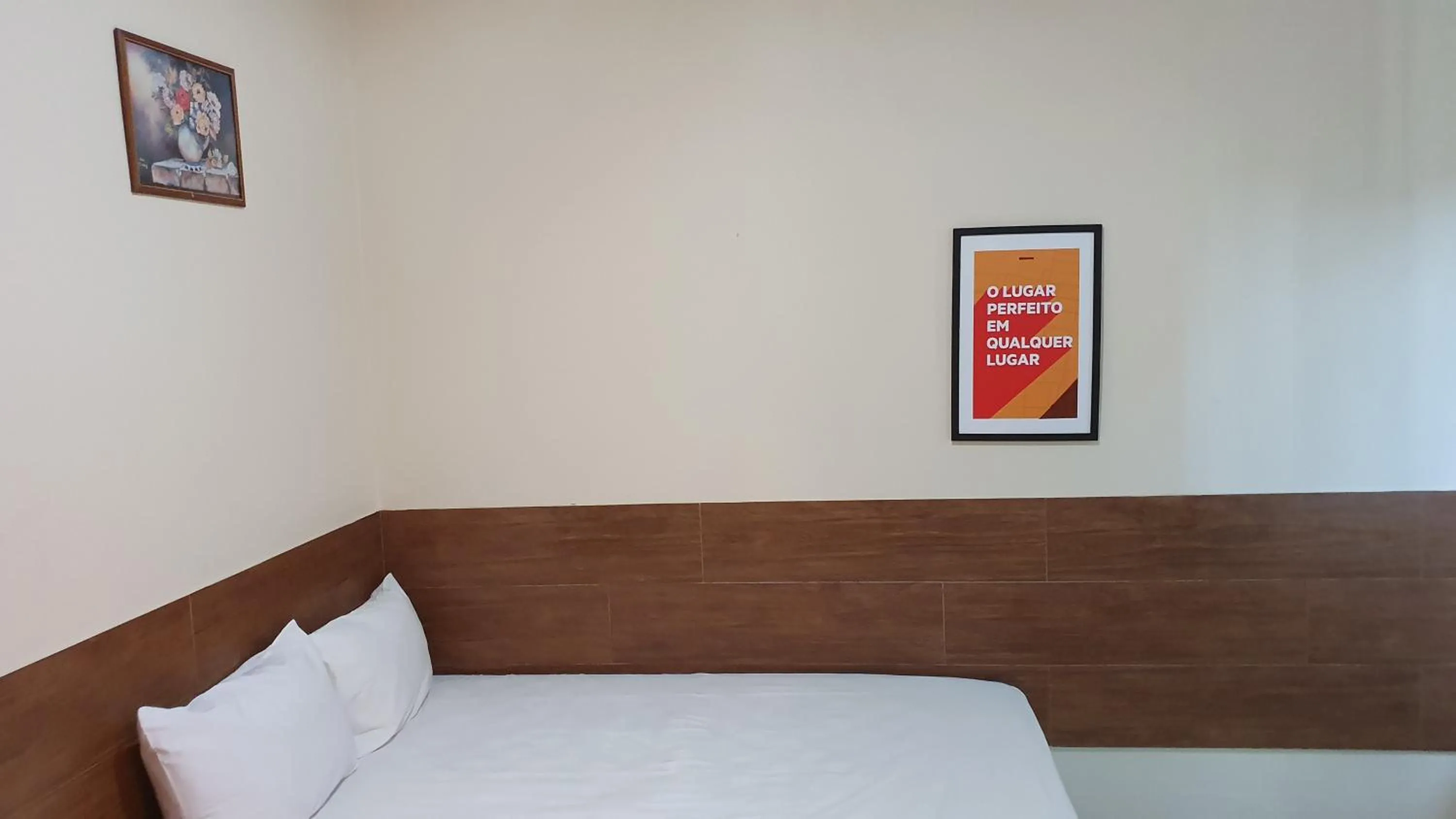Bed in Hotel Muriaé