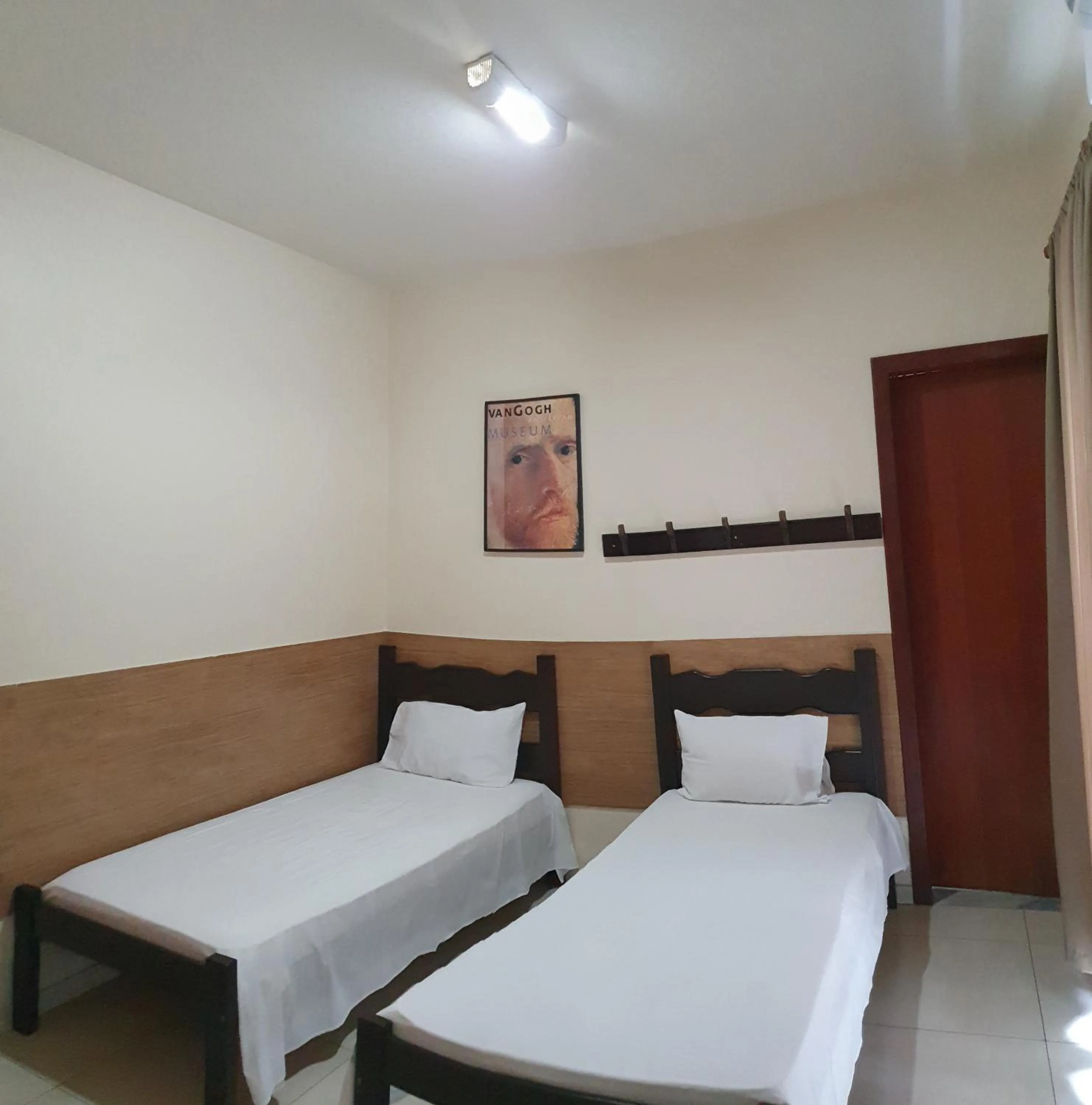 Bed in Hotel Muriaé