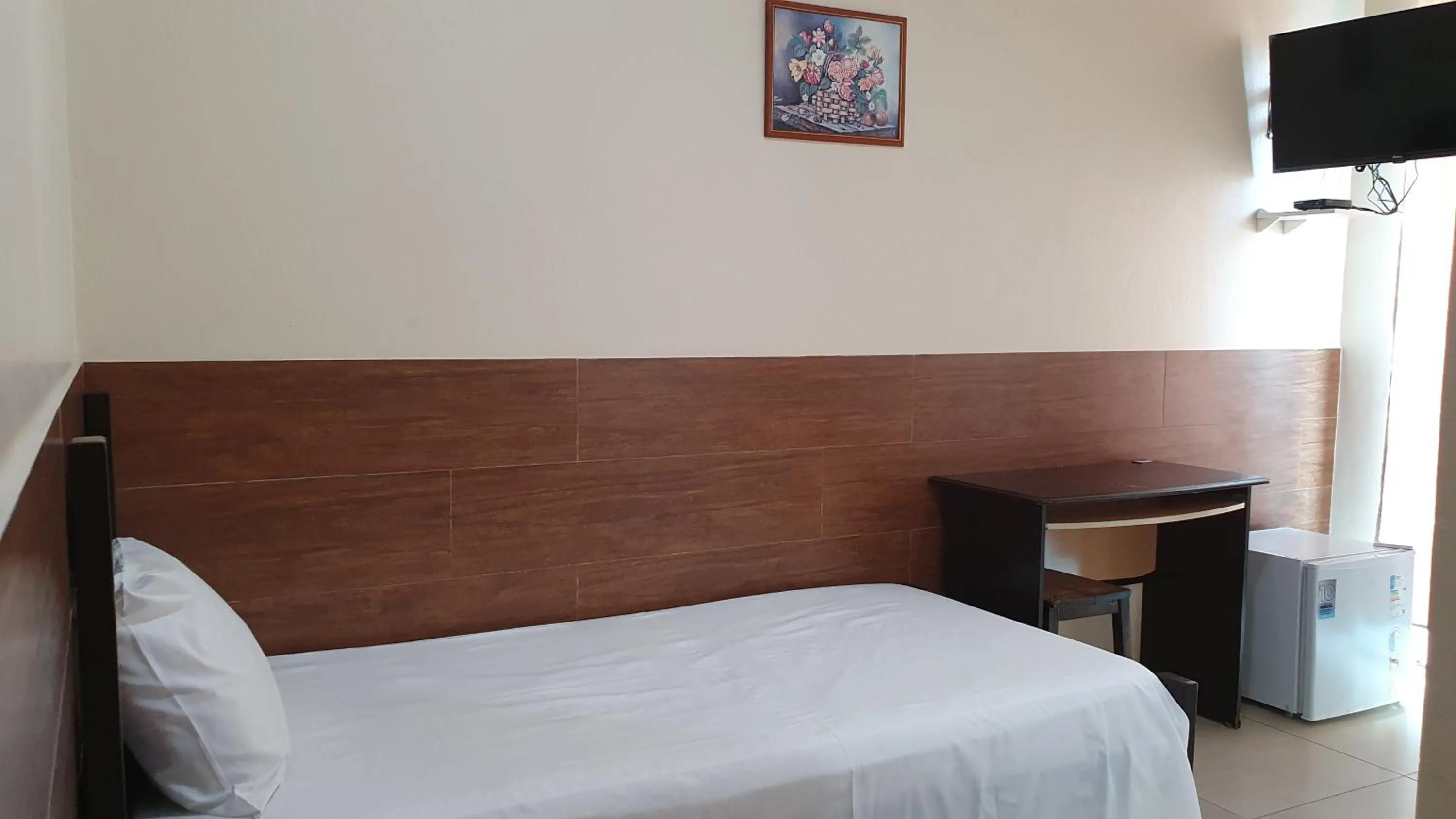 Bed in Hotel Muriaé