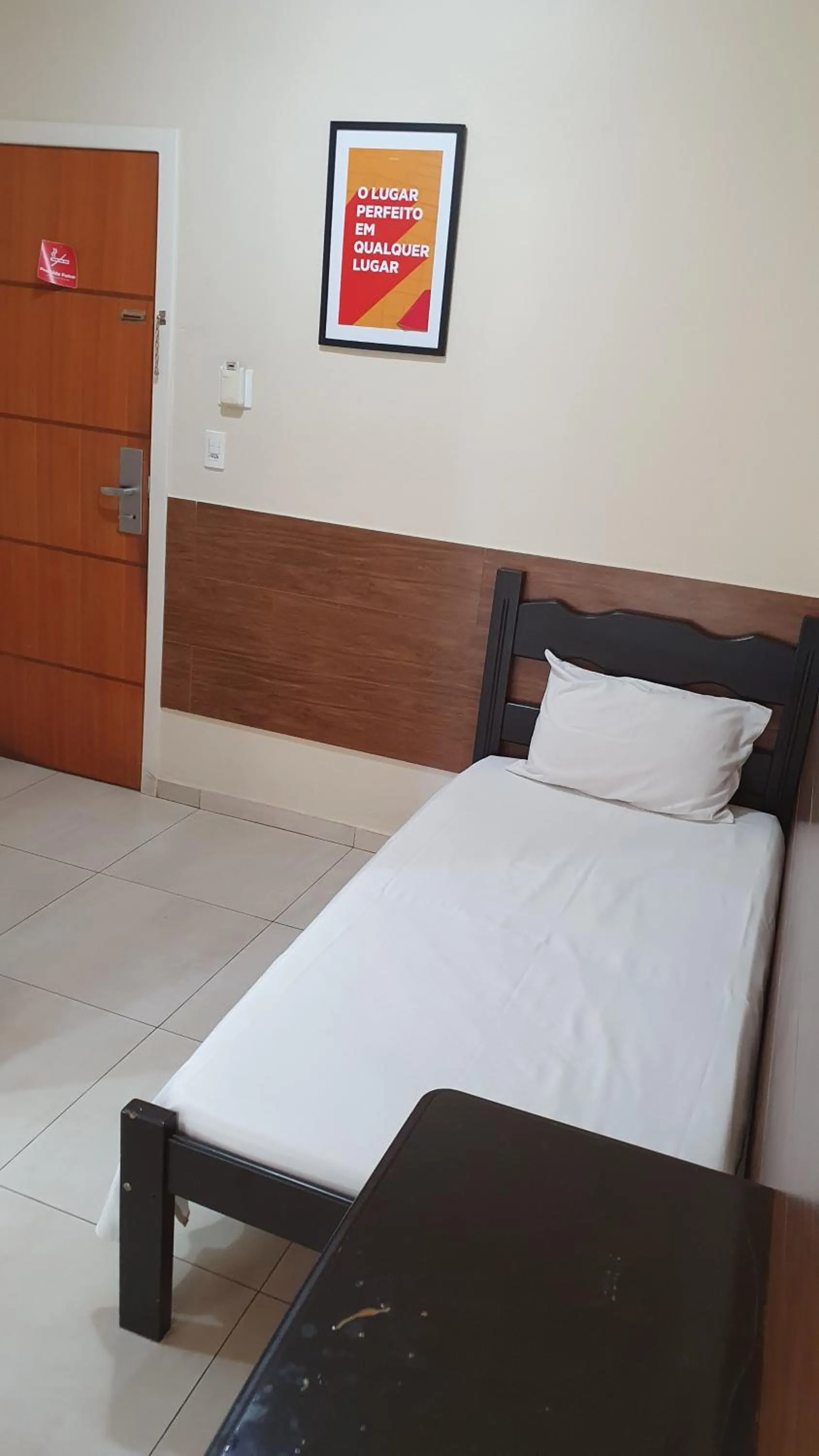 Bed in Hotel Muriaé