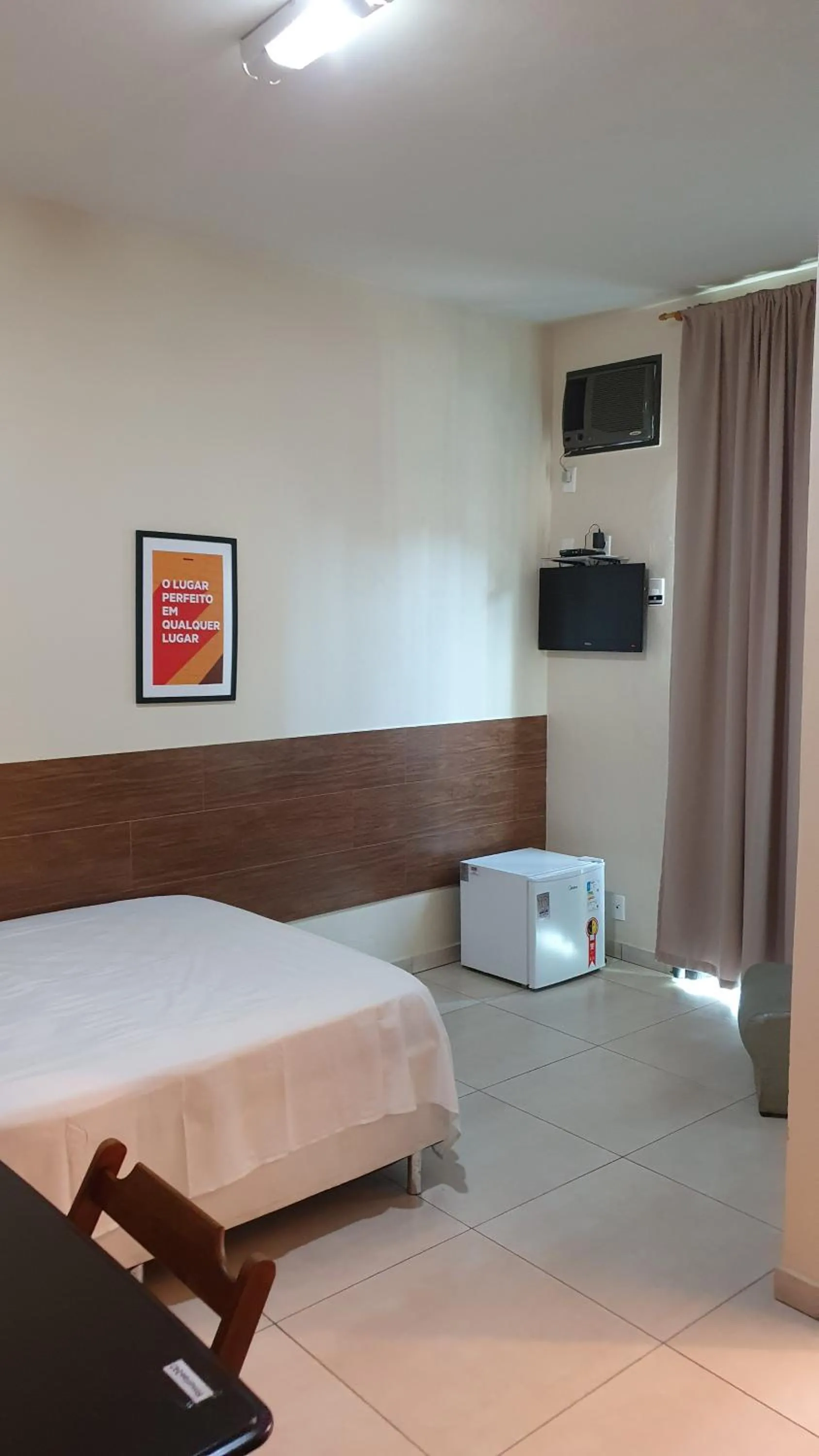Bed in Hotel Muriaé