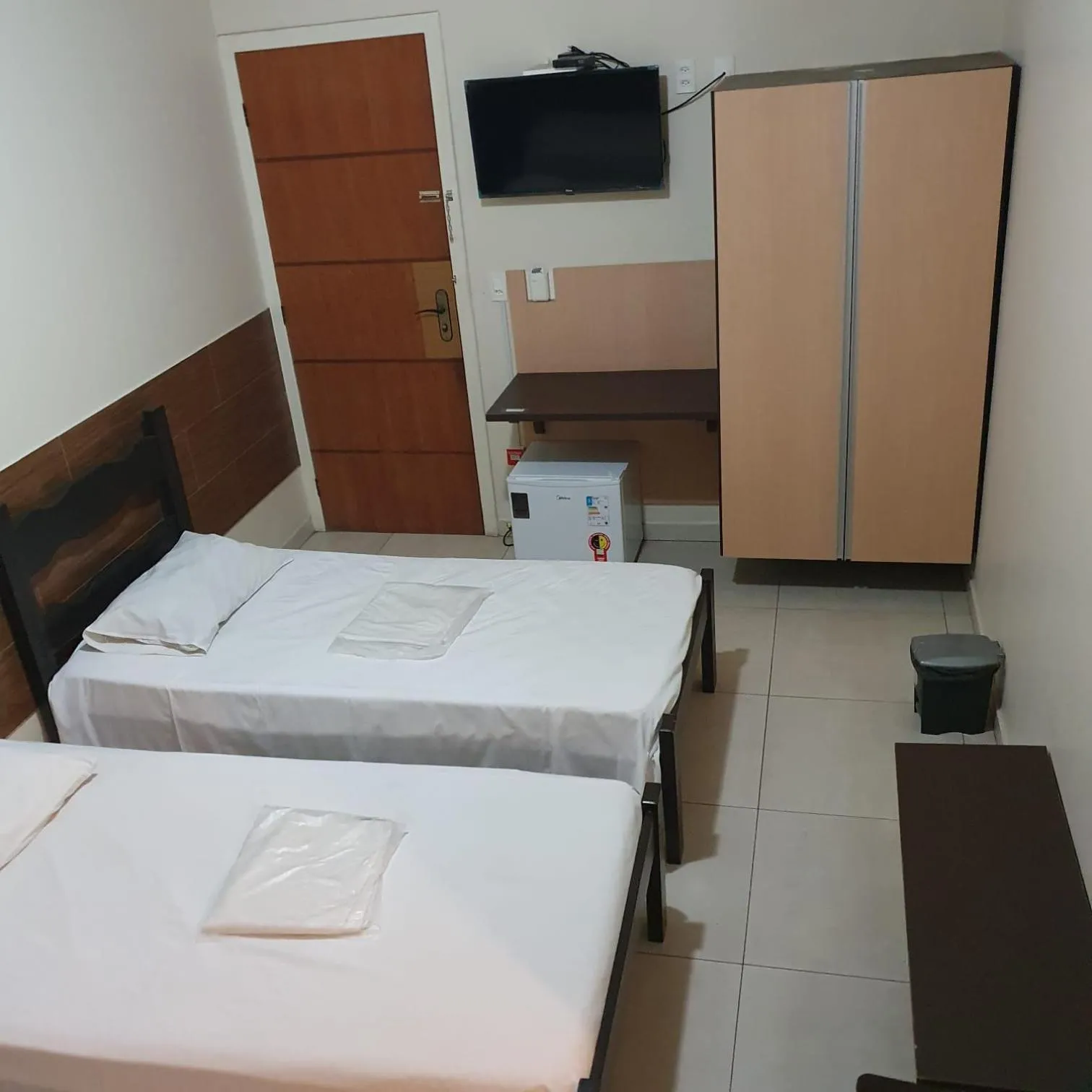 Bed in Hotel Muriaé