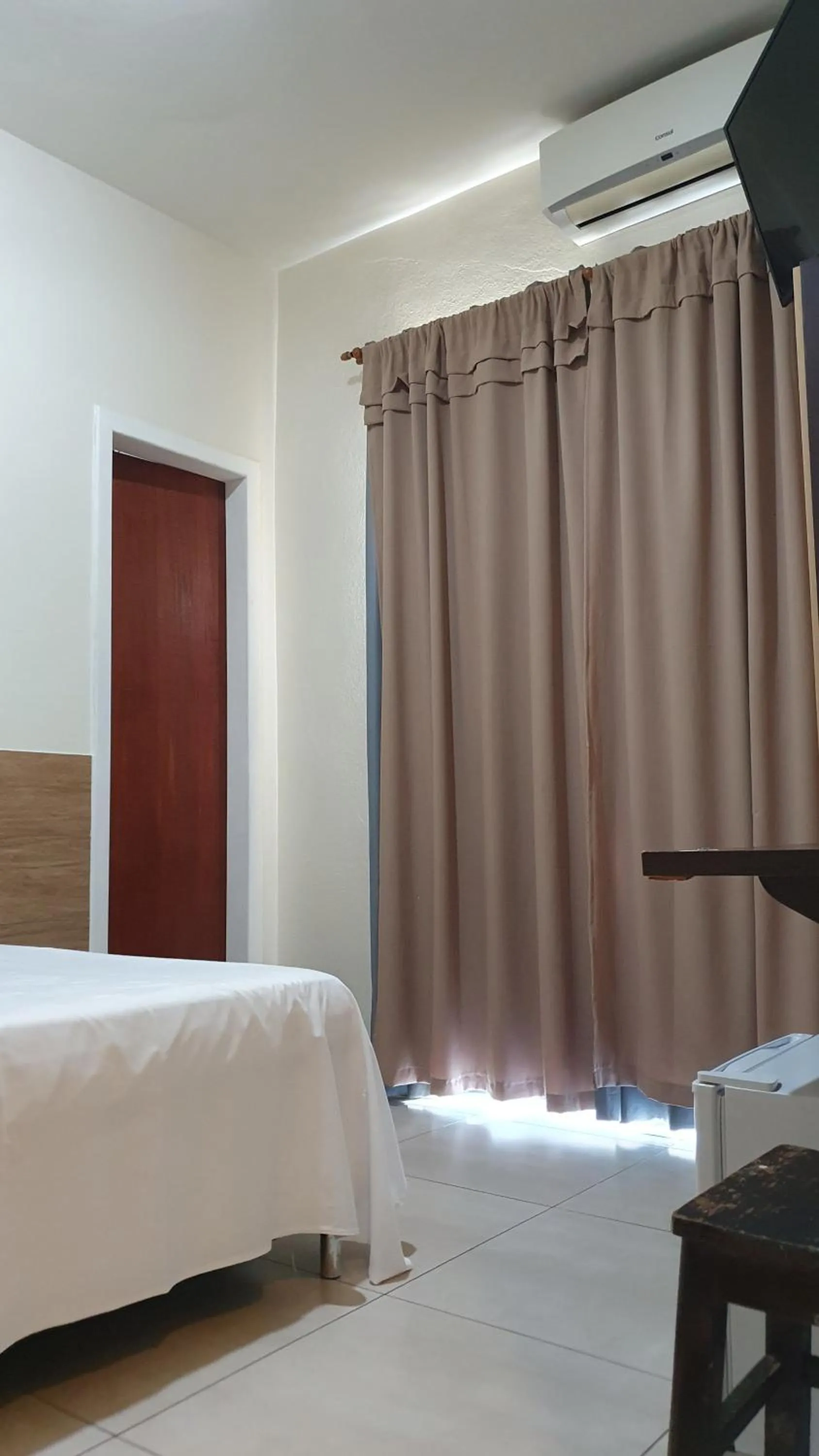 Bed in Hotel Muriaé