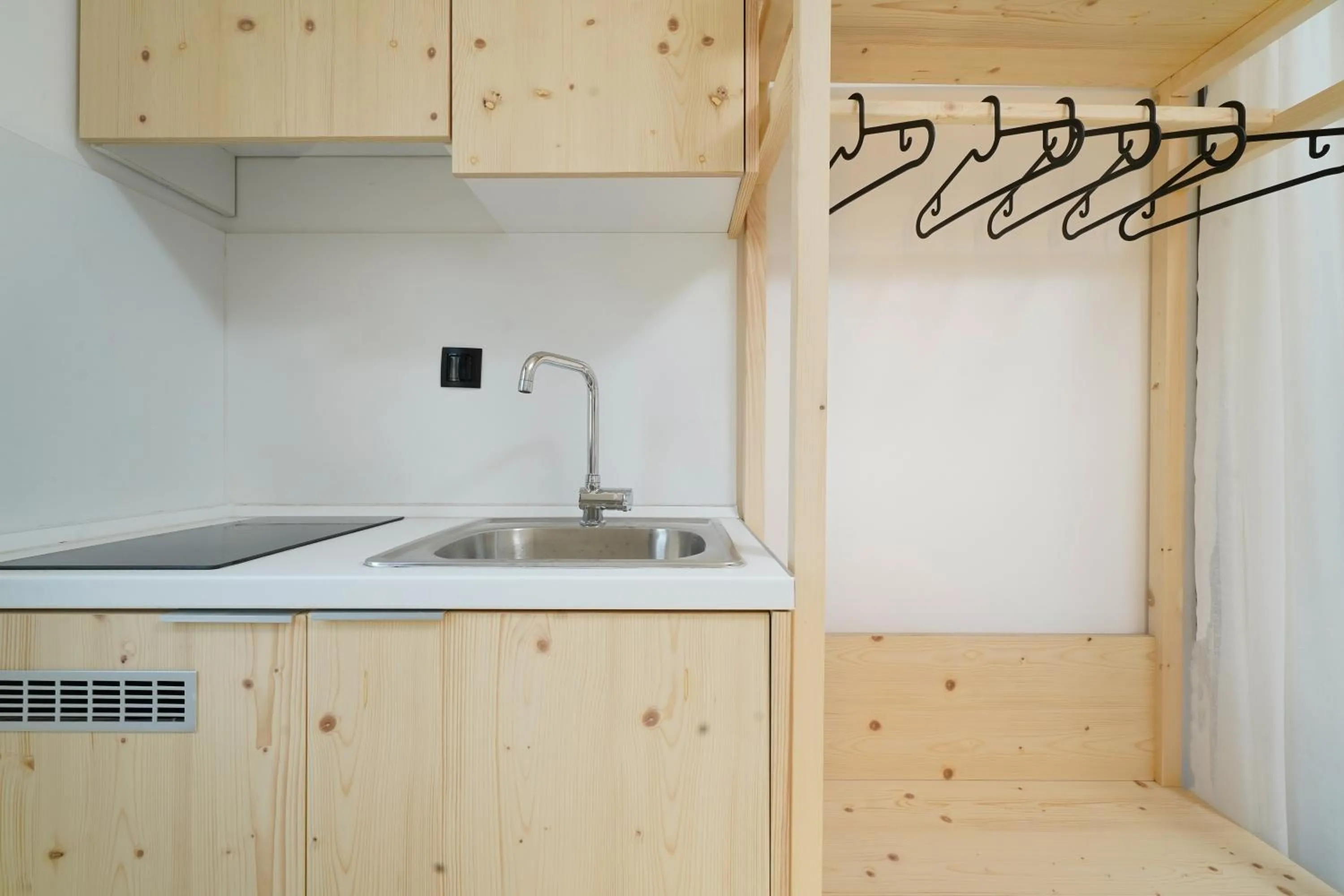 Kitchen or kitchenette in Emerial Deluxe Seaside Rooms