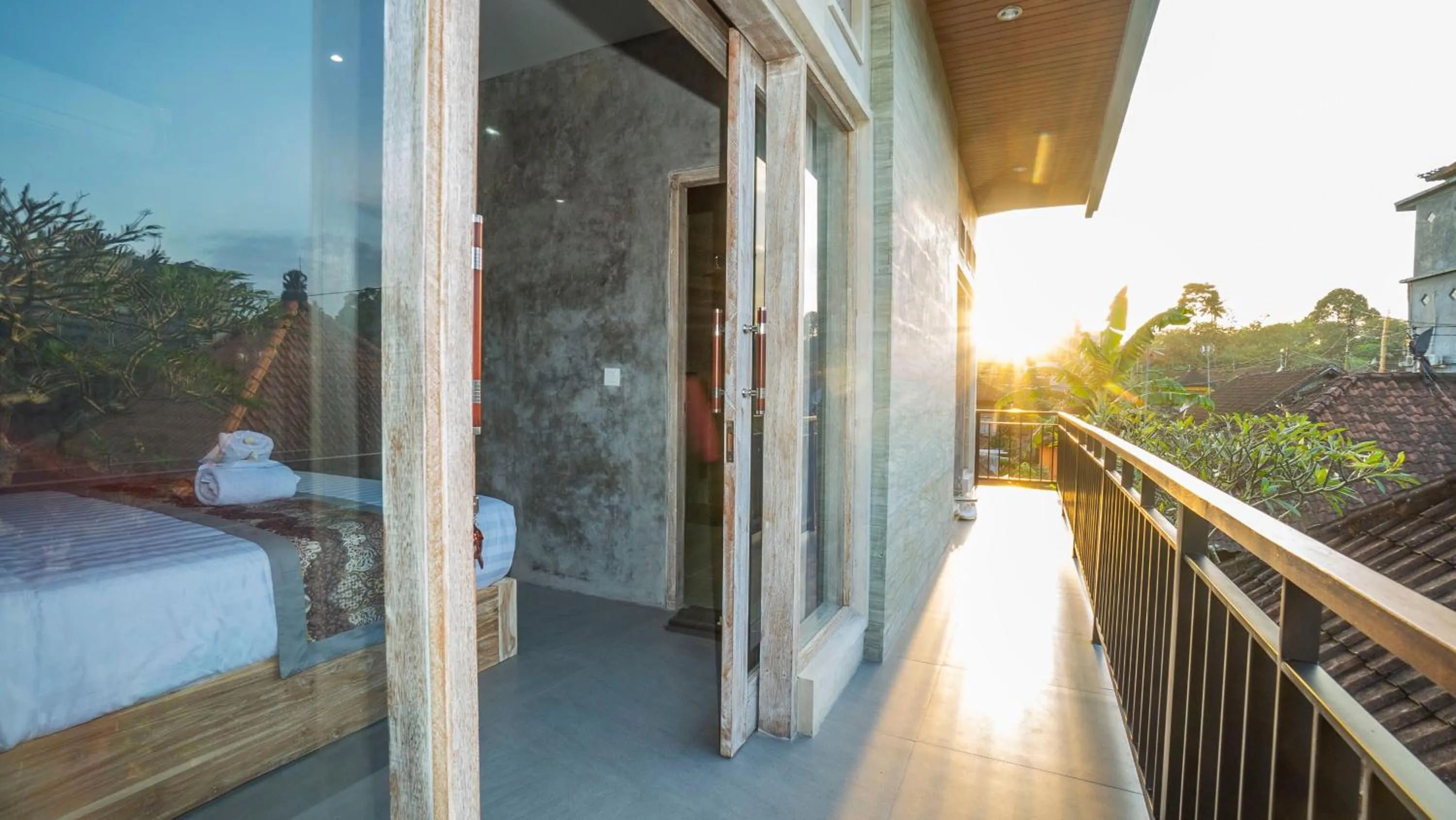 Patio in Skyline House Ubud View by EPS