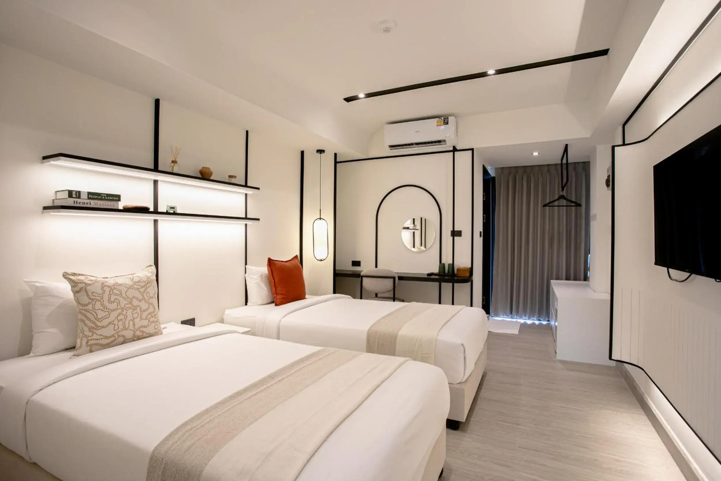 Deluxe Twin Room in Pillow B Hotel Deluxe Twin Room in Pillow B Hotel