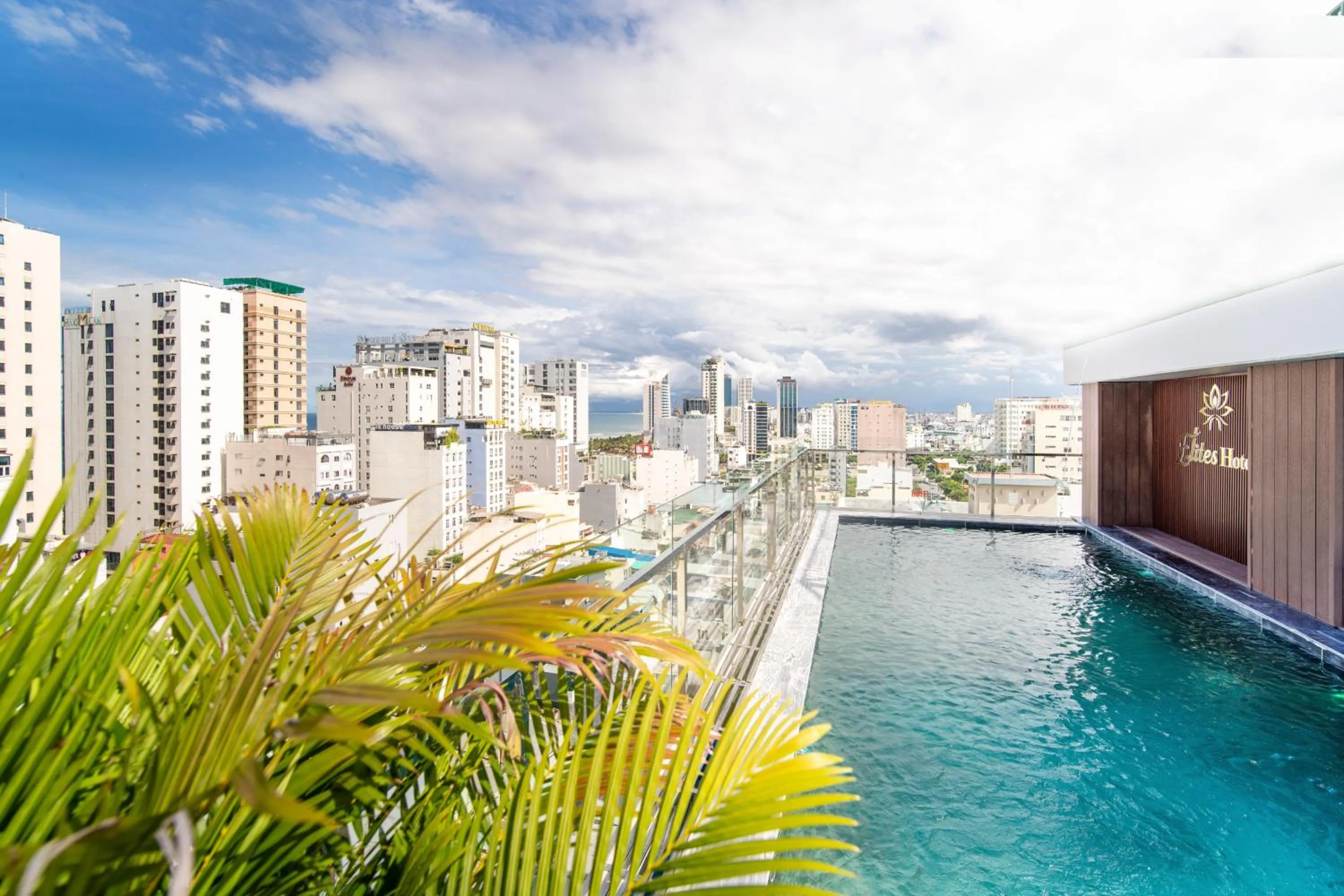 Pool view in Elites Hotel