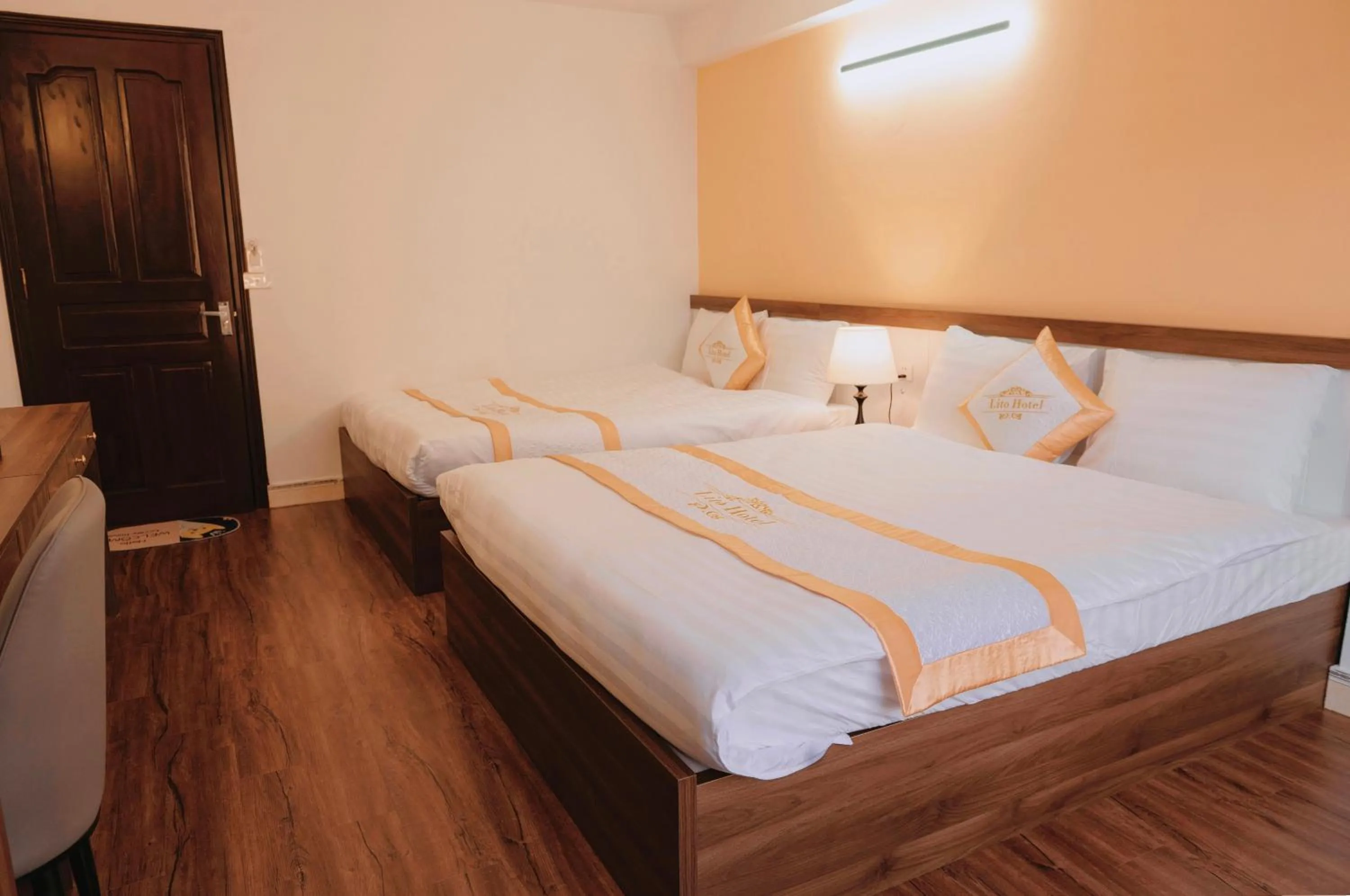 Bed in Lito Hotel Central Sa Pa