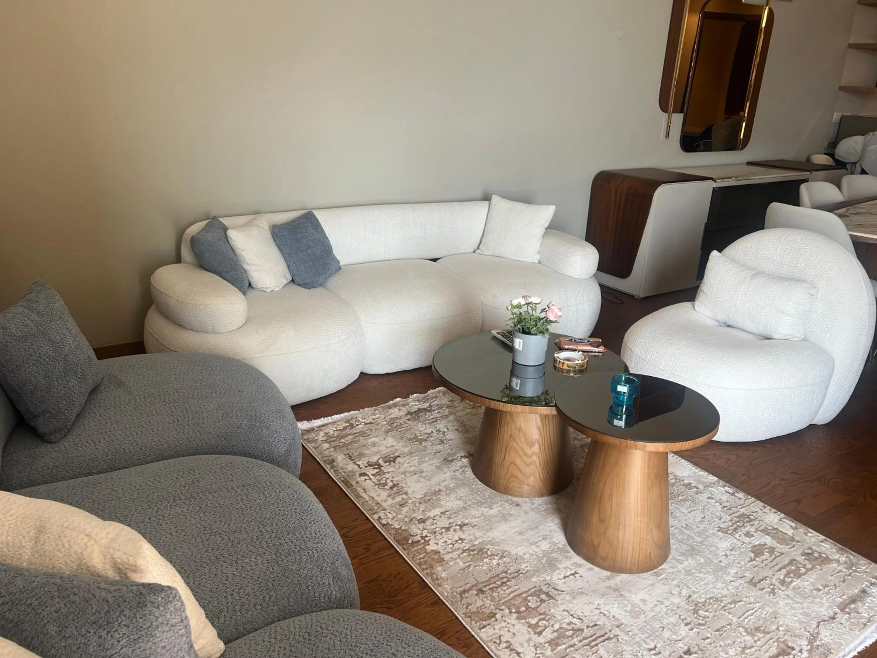 Living room in Luxury stay