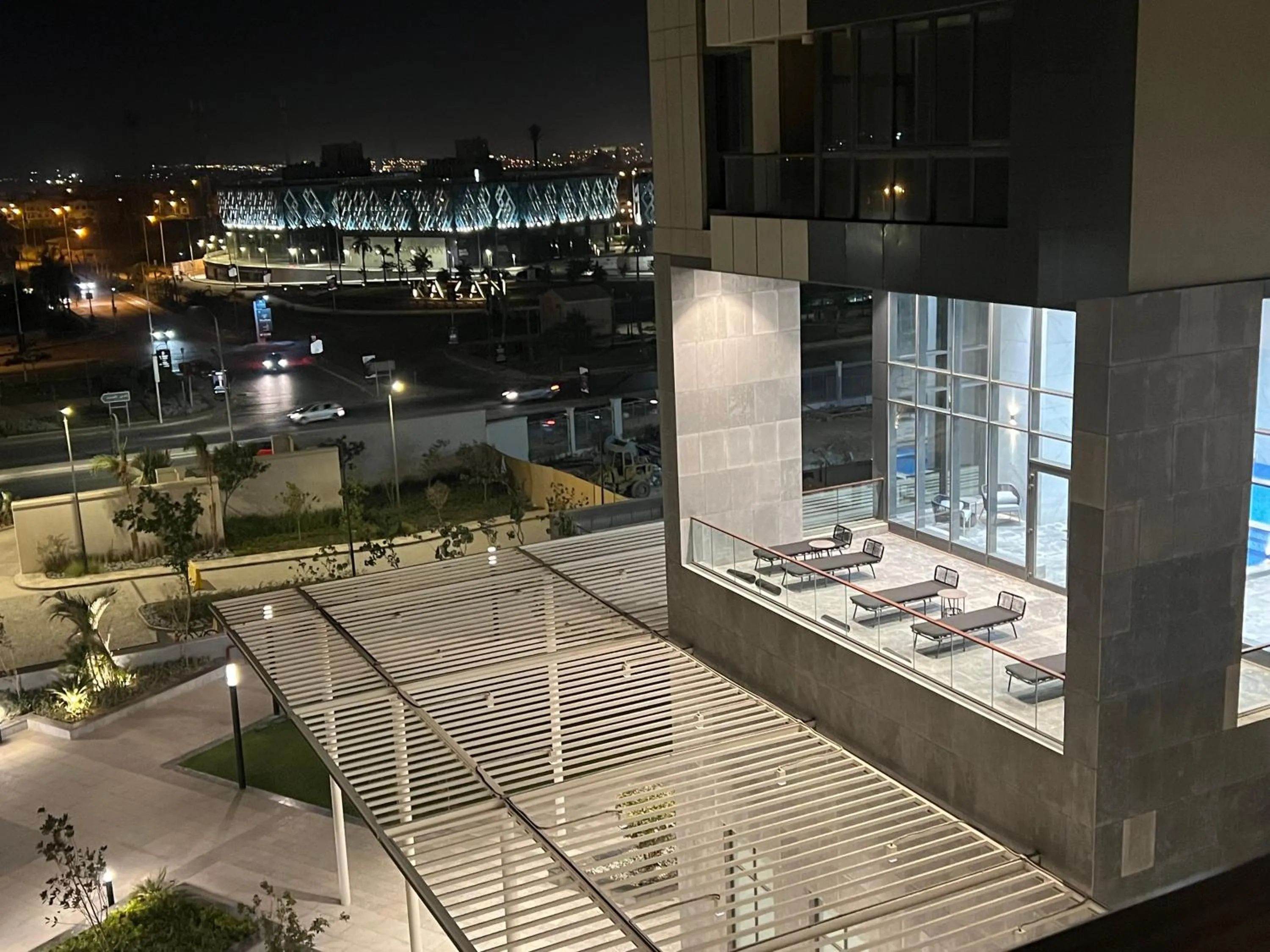 Pool view in Luxury stay