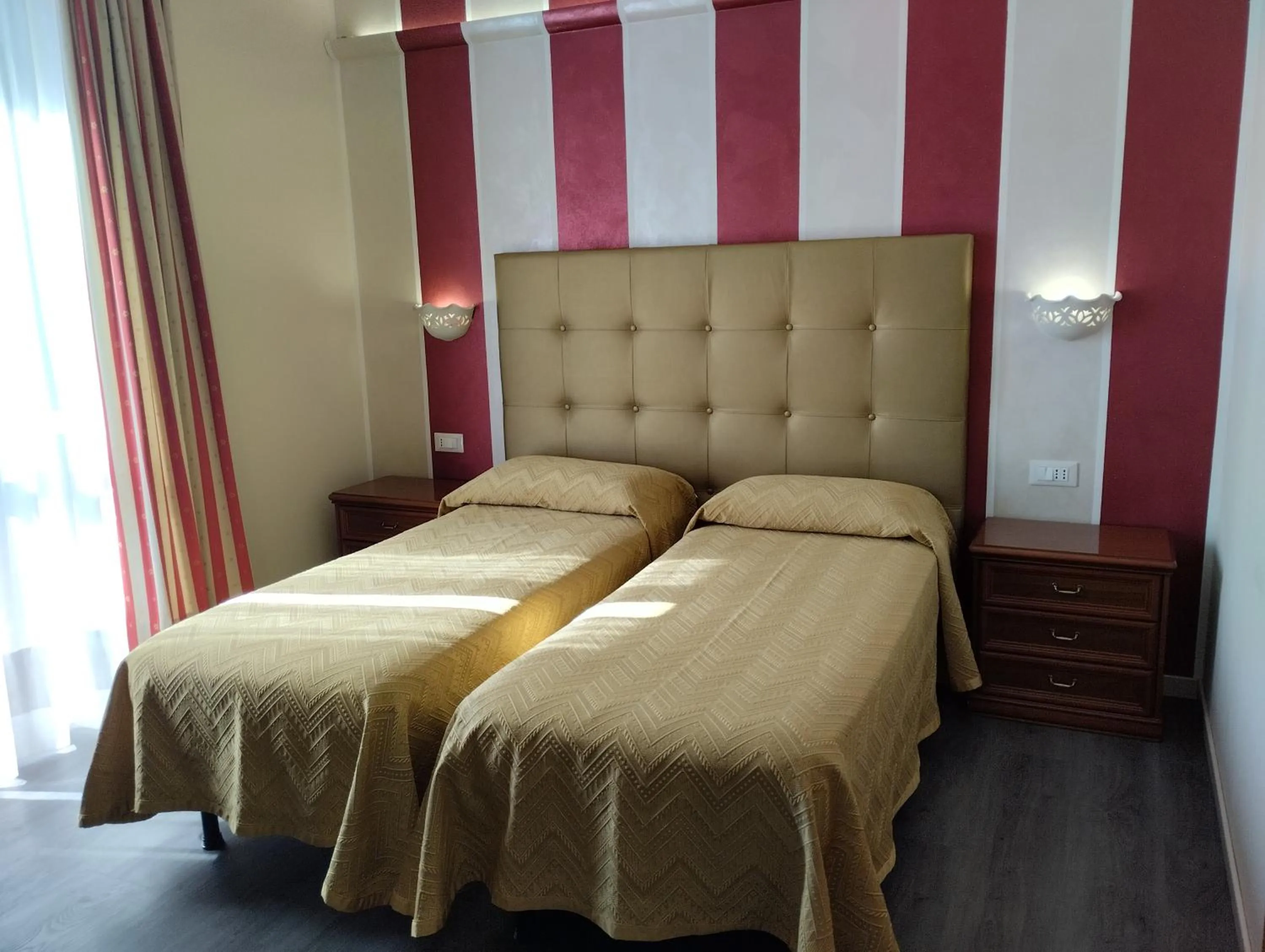 Bed in Hotel Tiffany