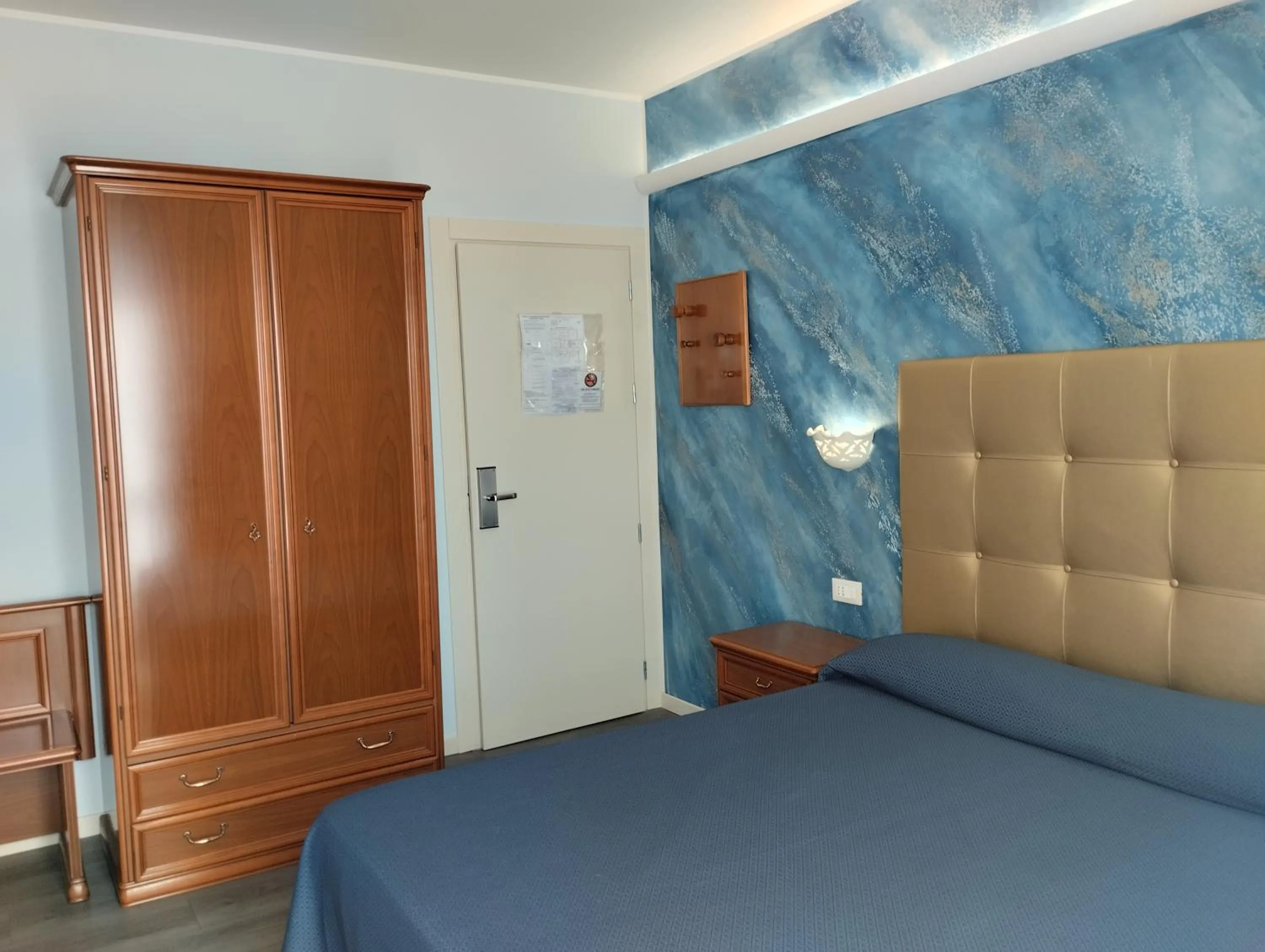 Bed in Hotel Tiffany