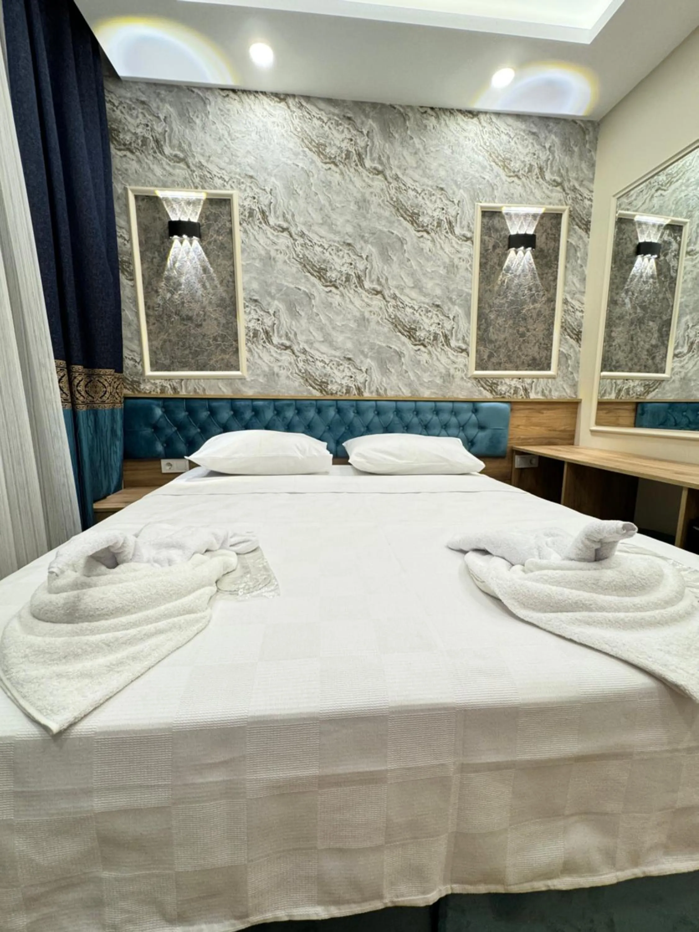 Bed in Riverside Hotel