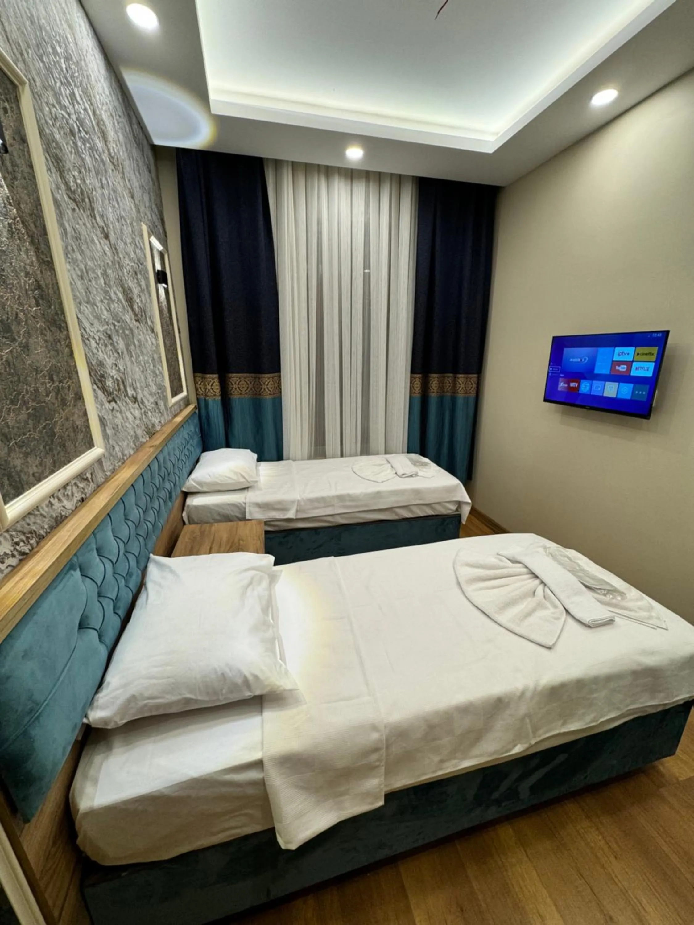 Bed in Riverside Hotel