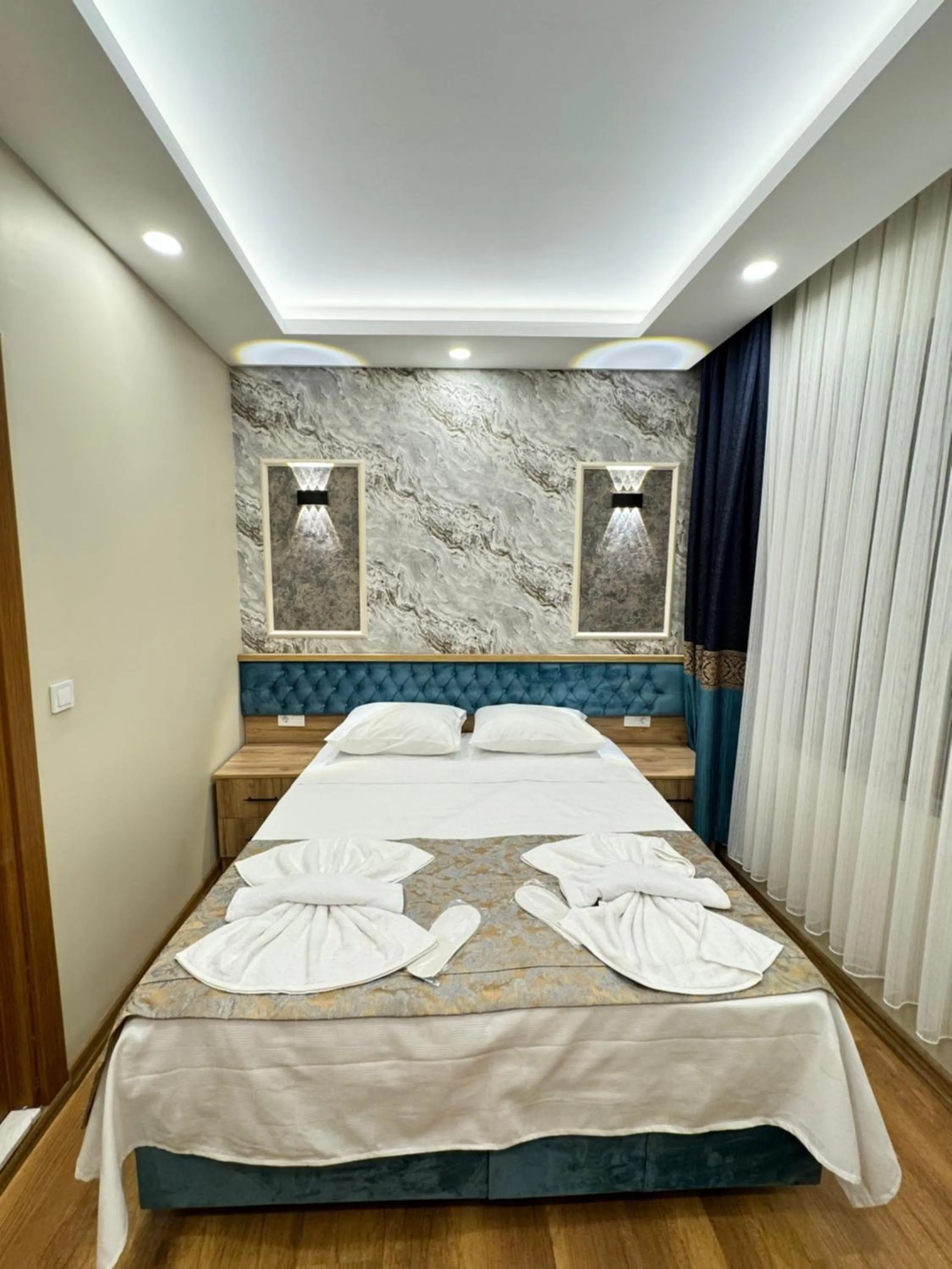 Bed in Riverside Hotel