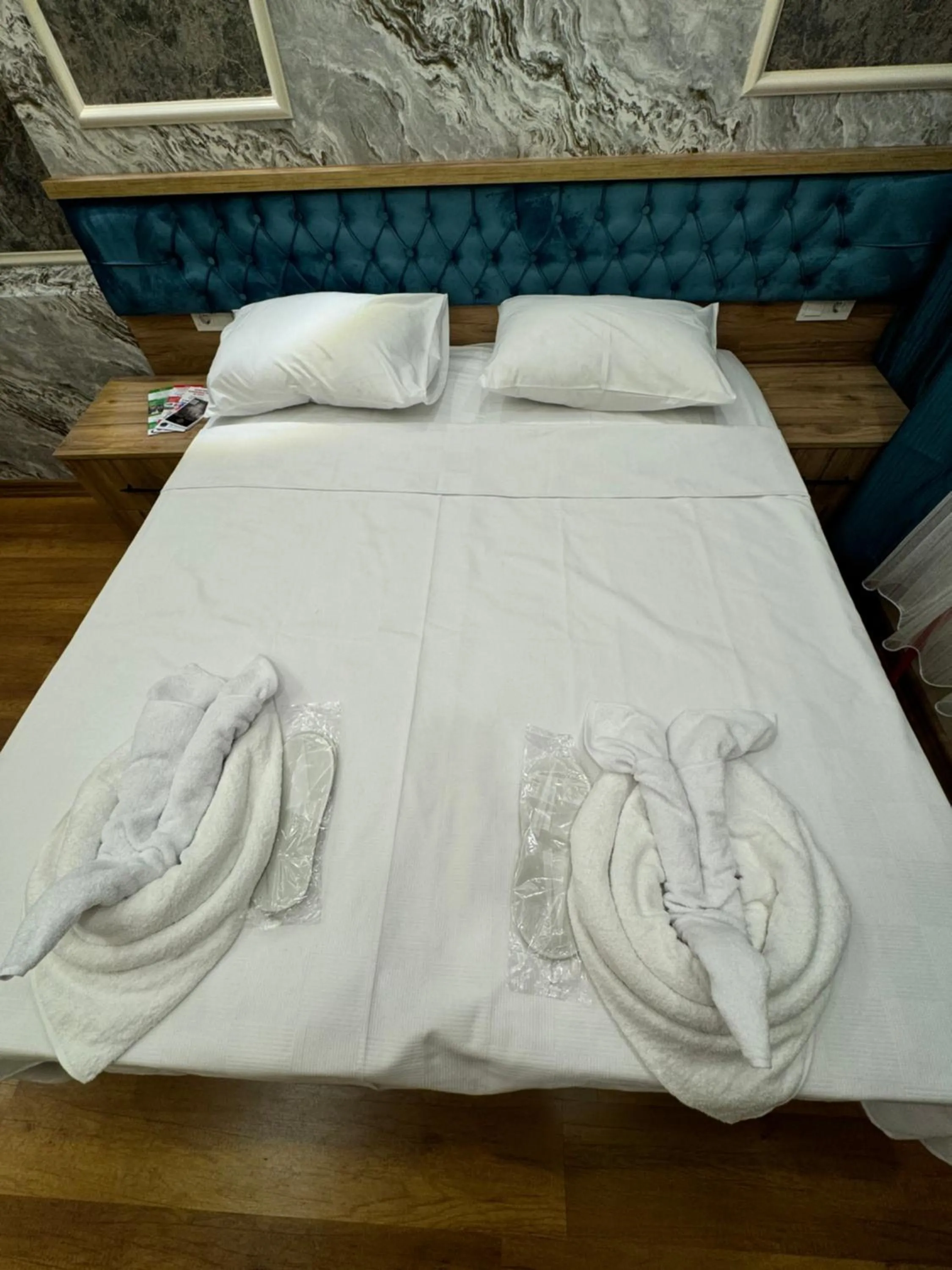 Bed in Riverside Hotel