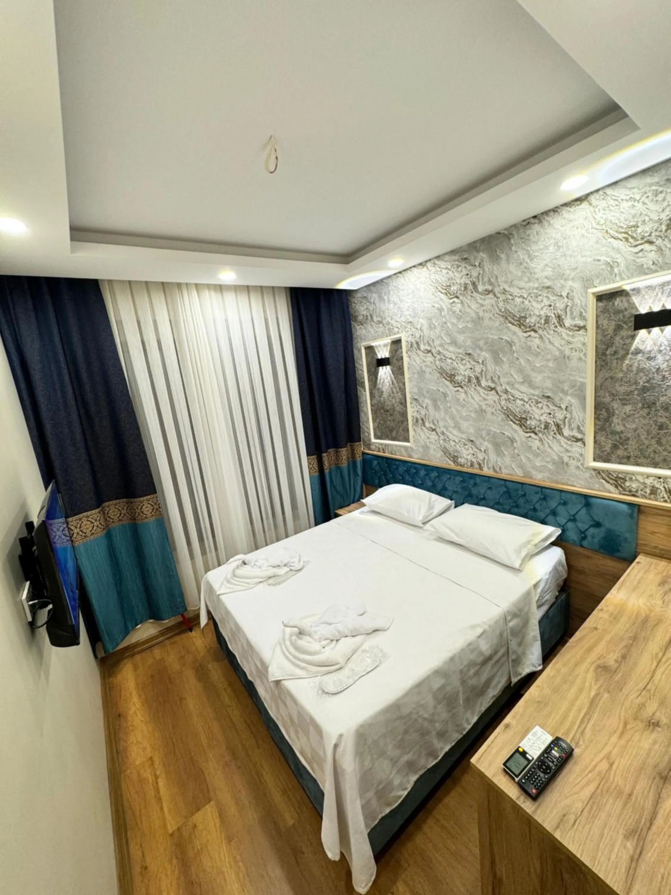 Bed in Riverside Hotel