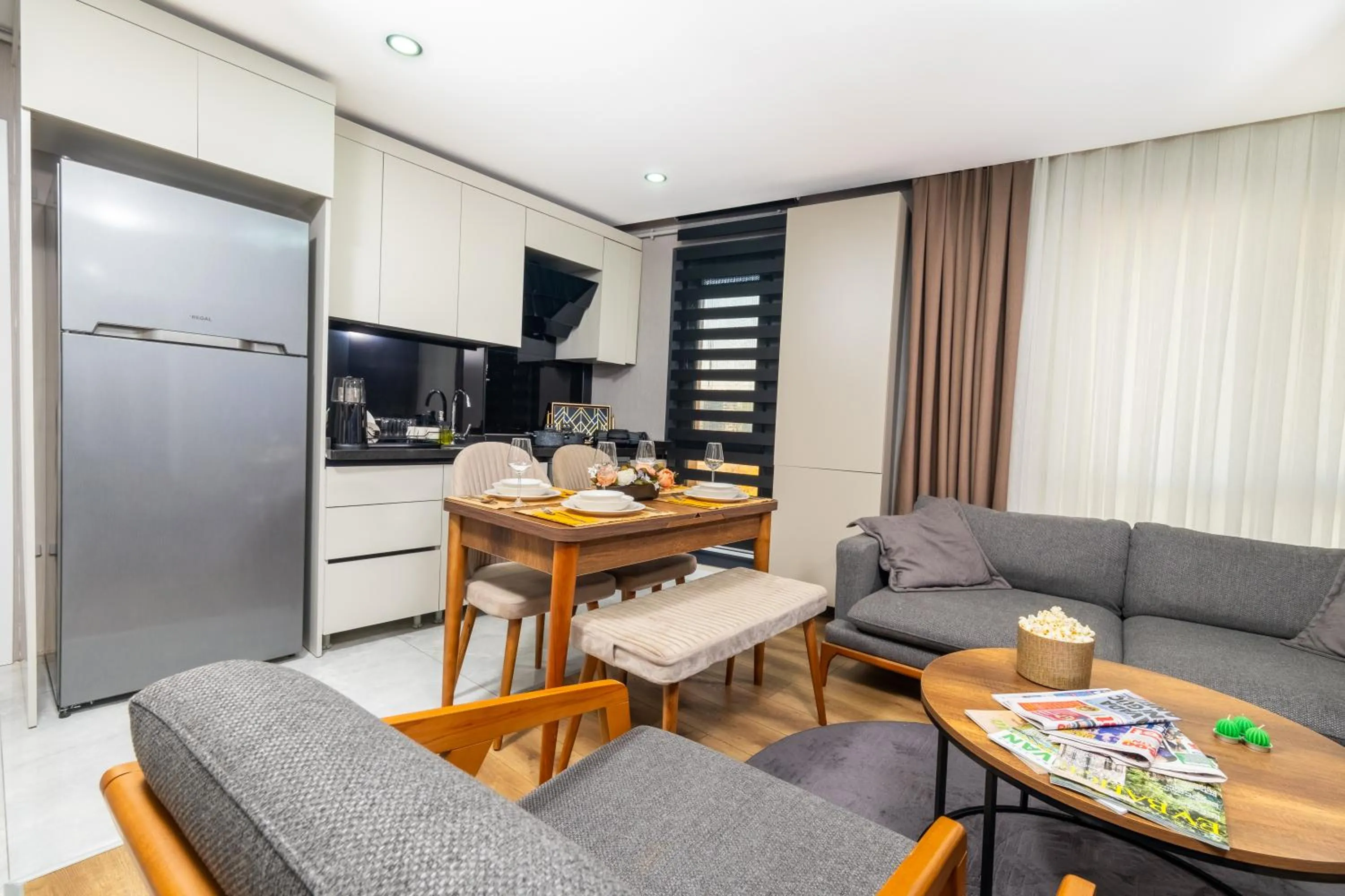 Dining area in Luxury Life Suites