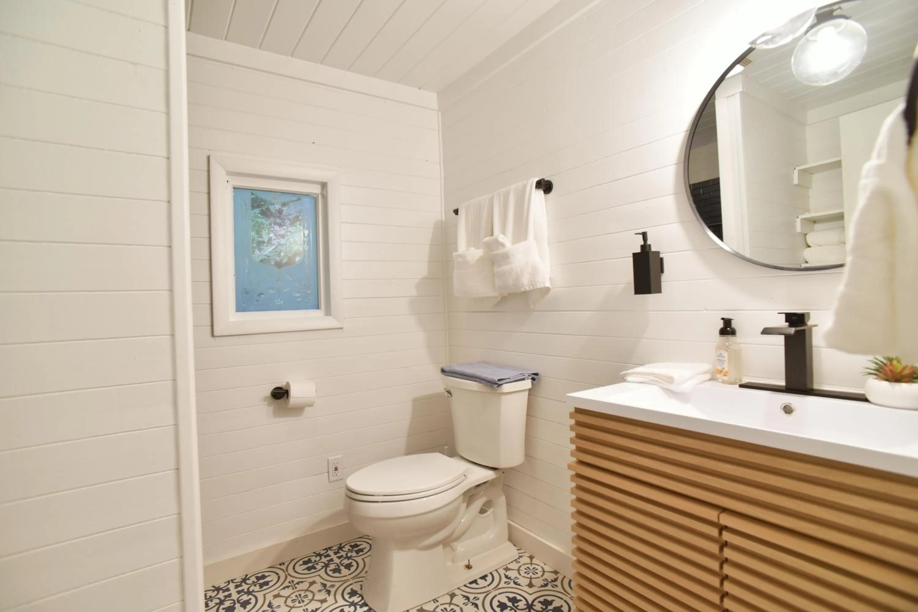 Toilet in Showboat Hotel