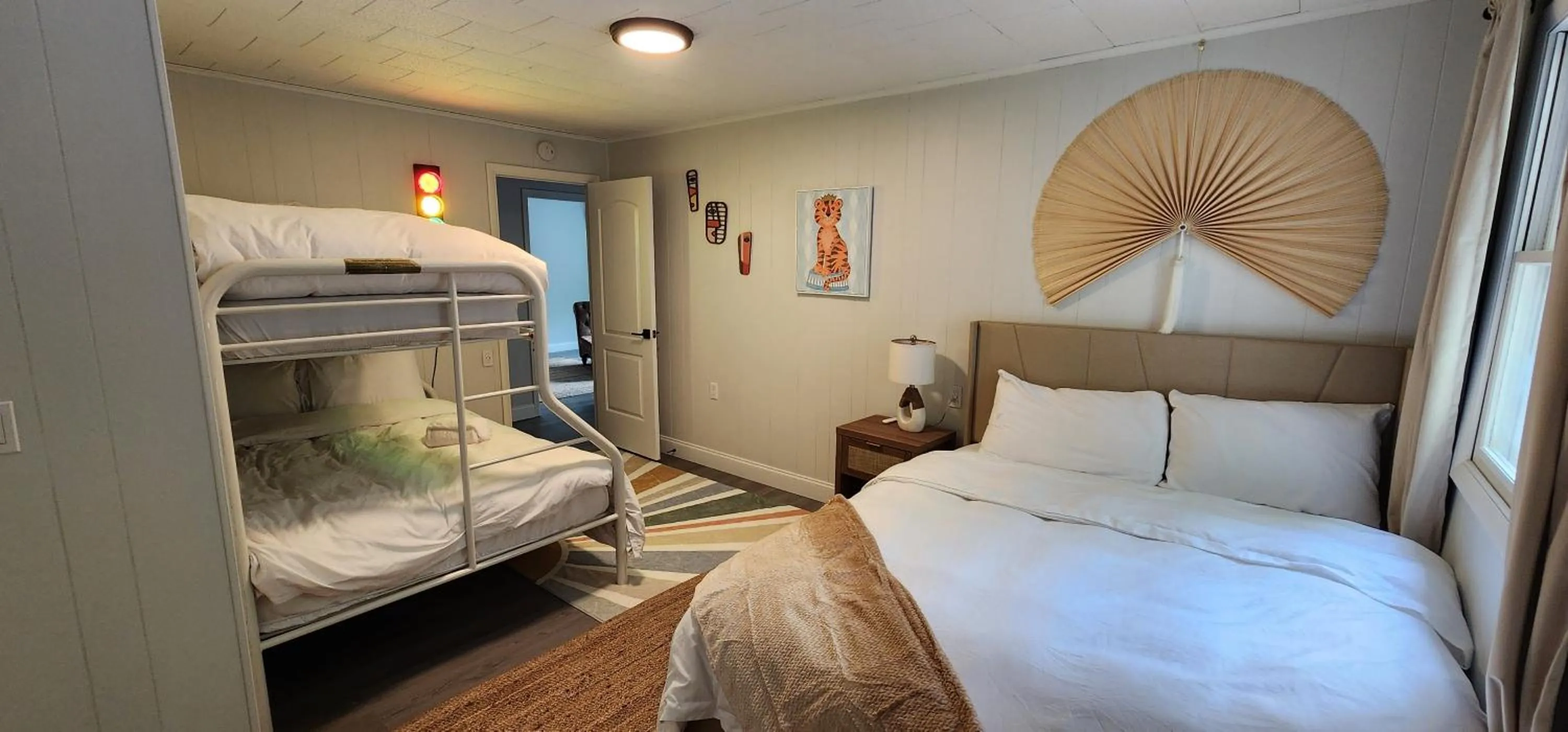 Bed in Showboat Hotel