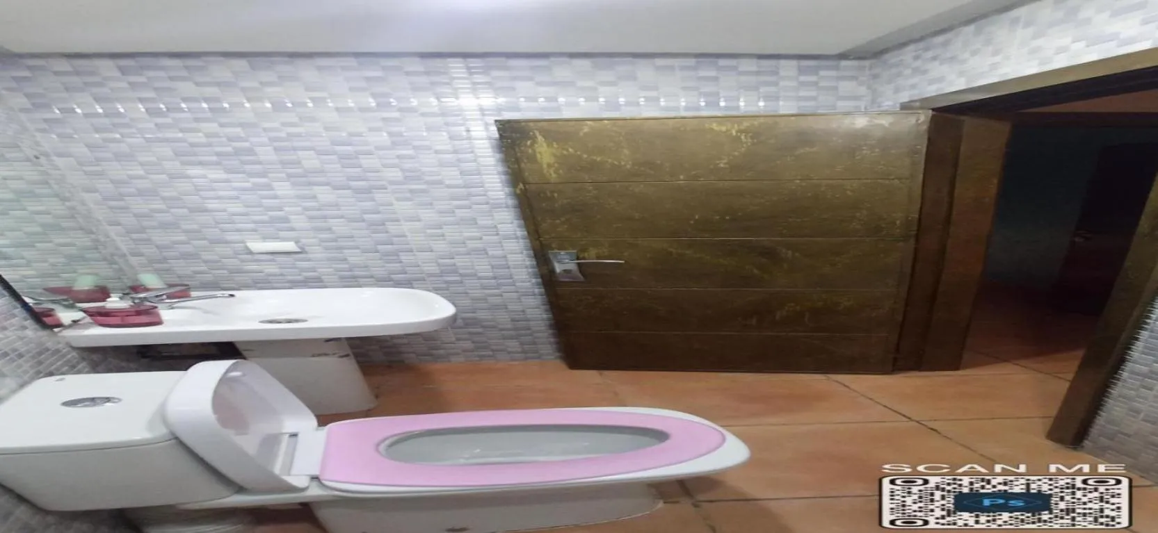 Toilet in Appartement a louer au Nord du maroc fnideq