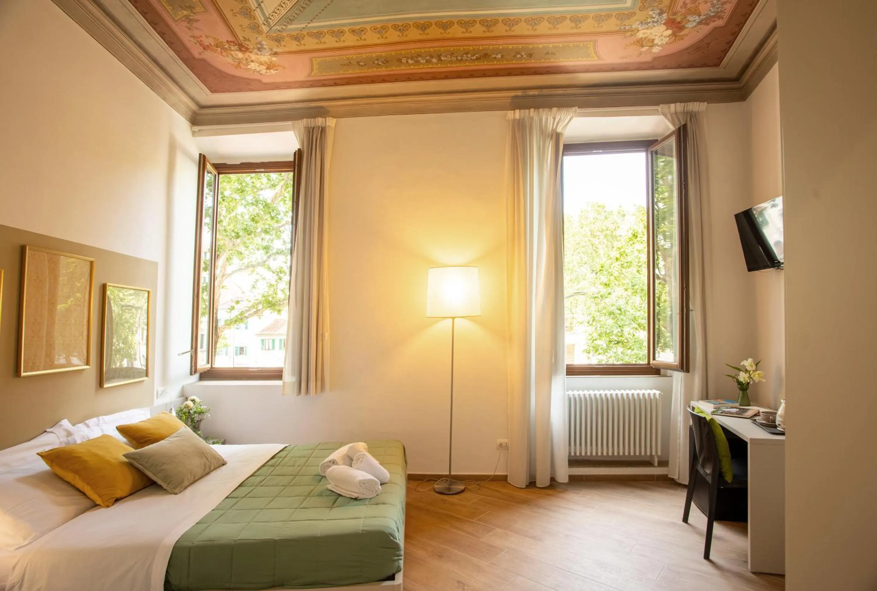 View (from property/room), Bed in Residenza Bellieri