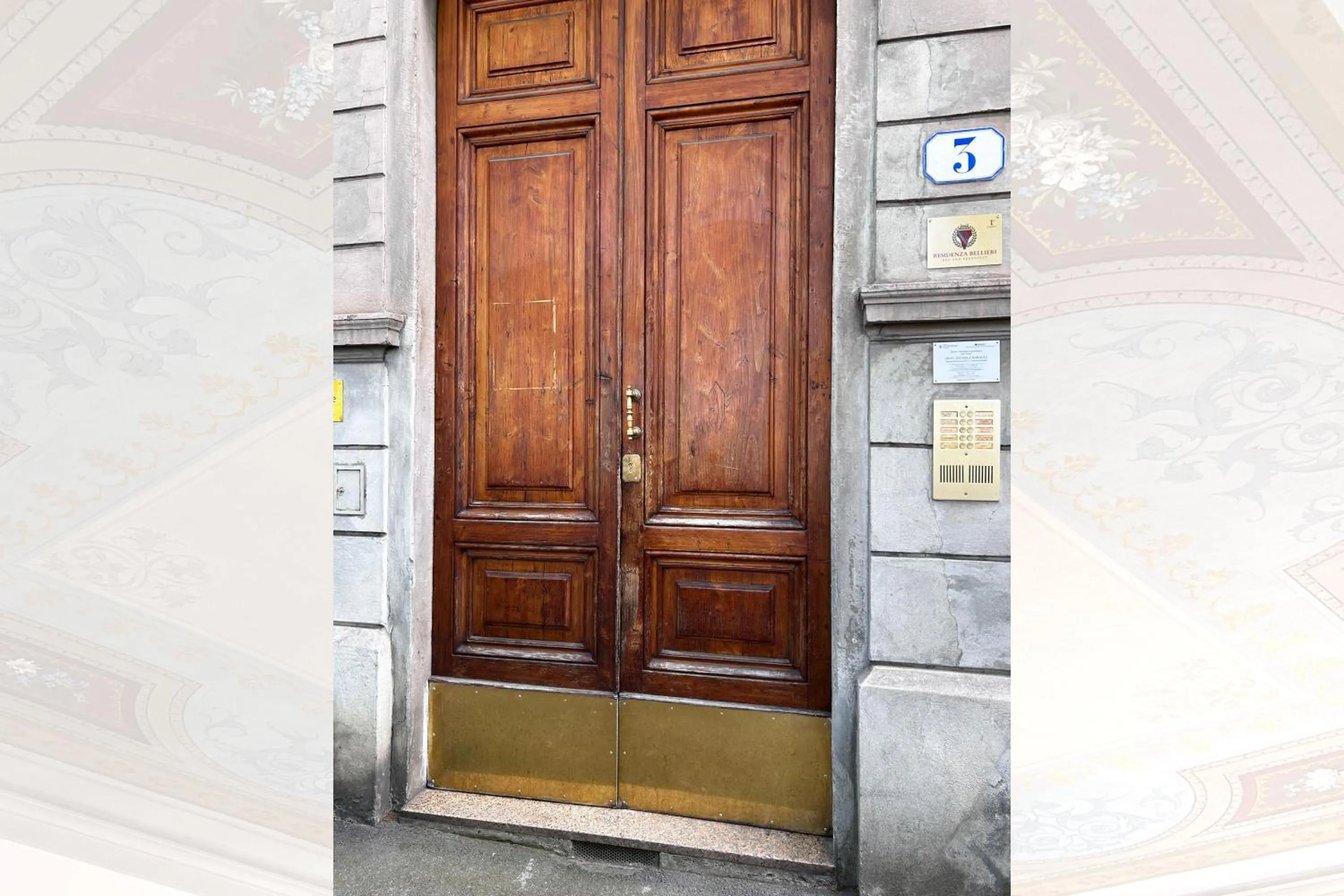 Facade/entrance in Residenza Bellieri
