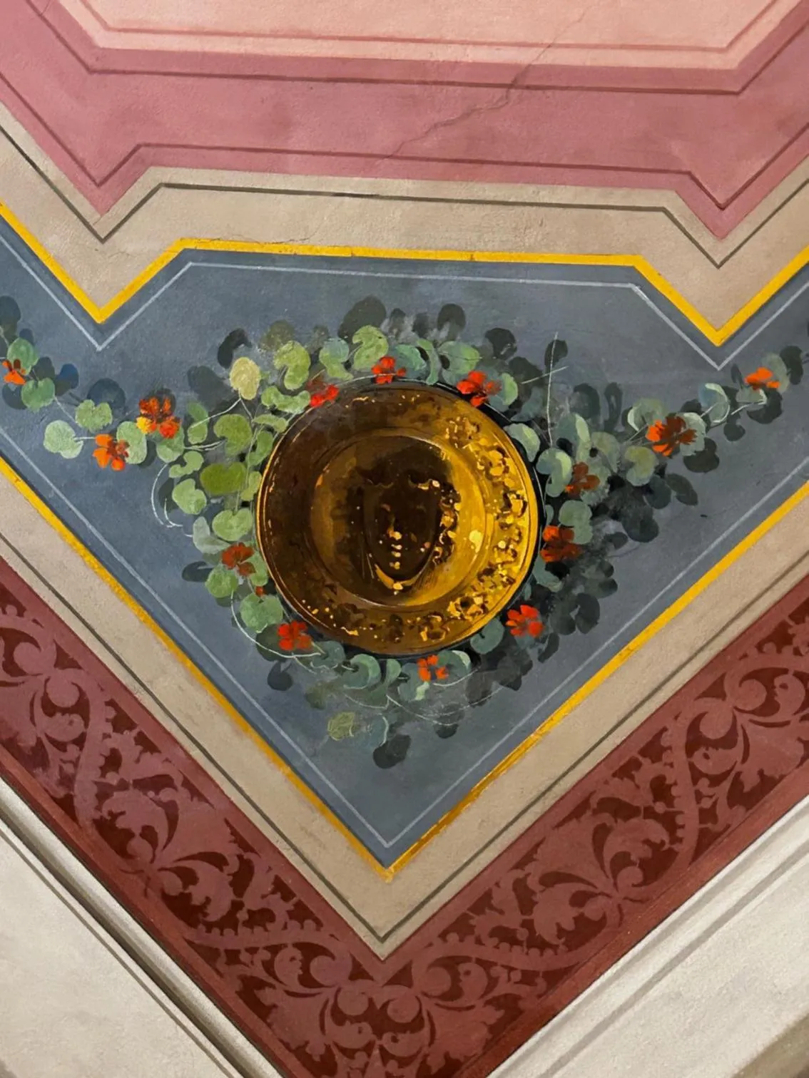 Decorative detail in Residenza Bellieri