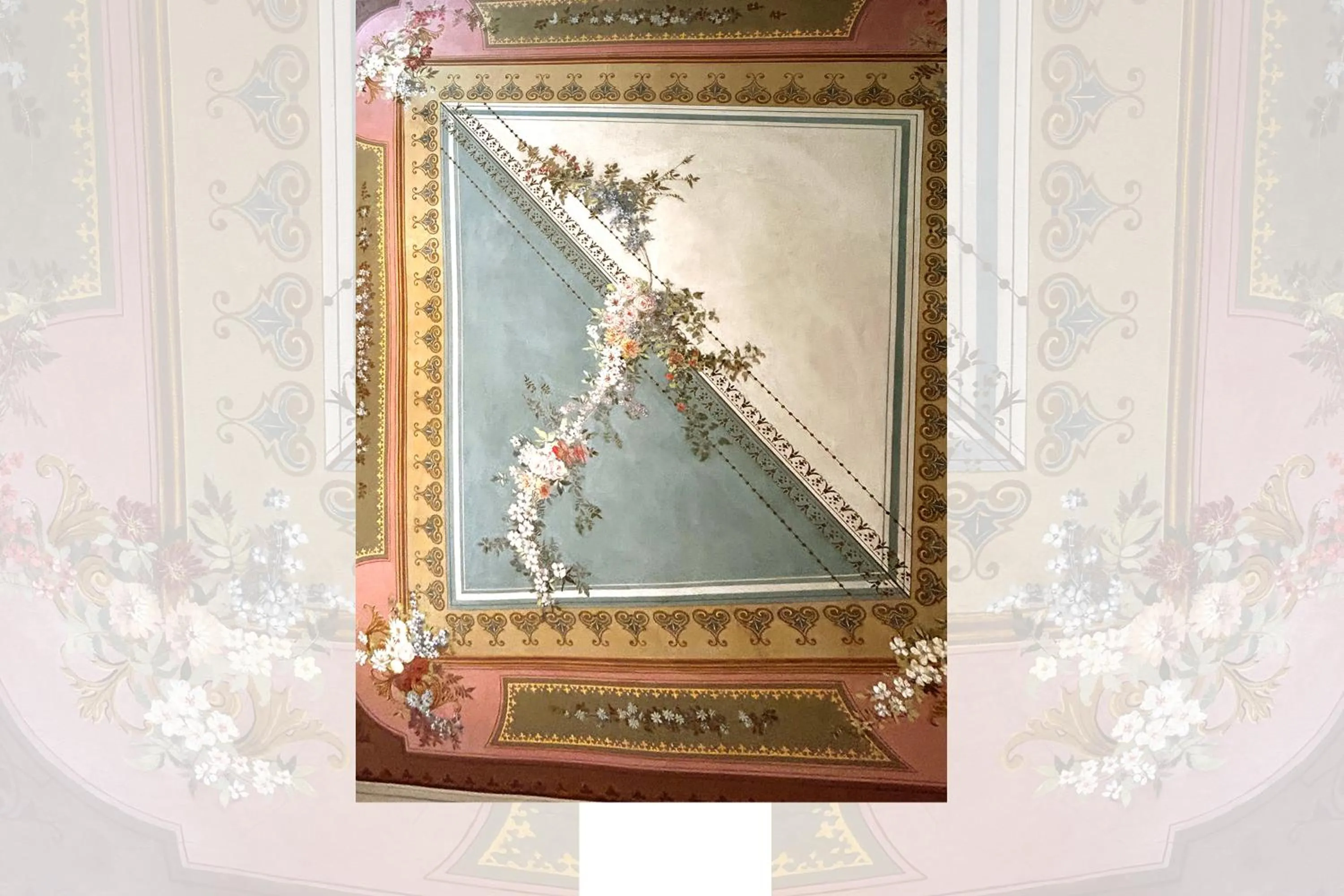 Decorative detail in Residenza Bellieri