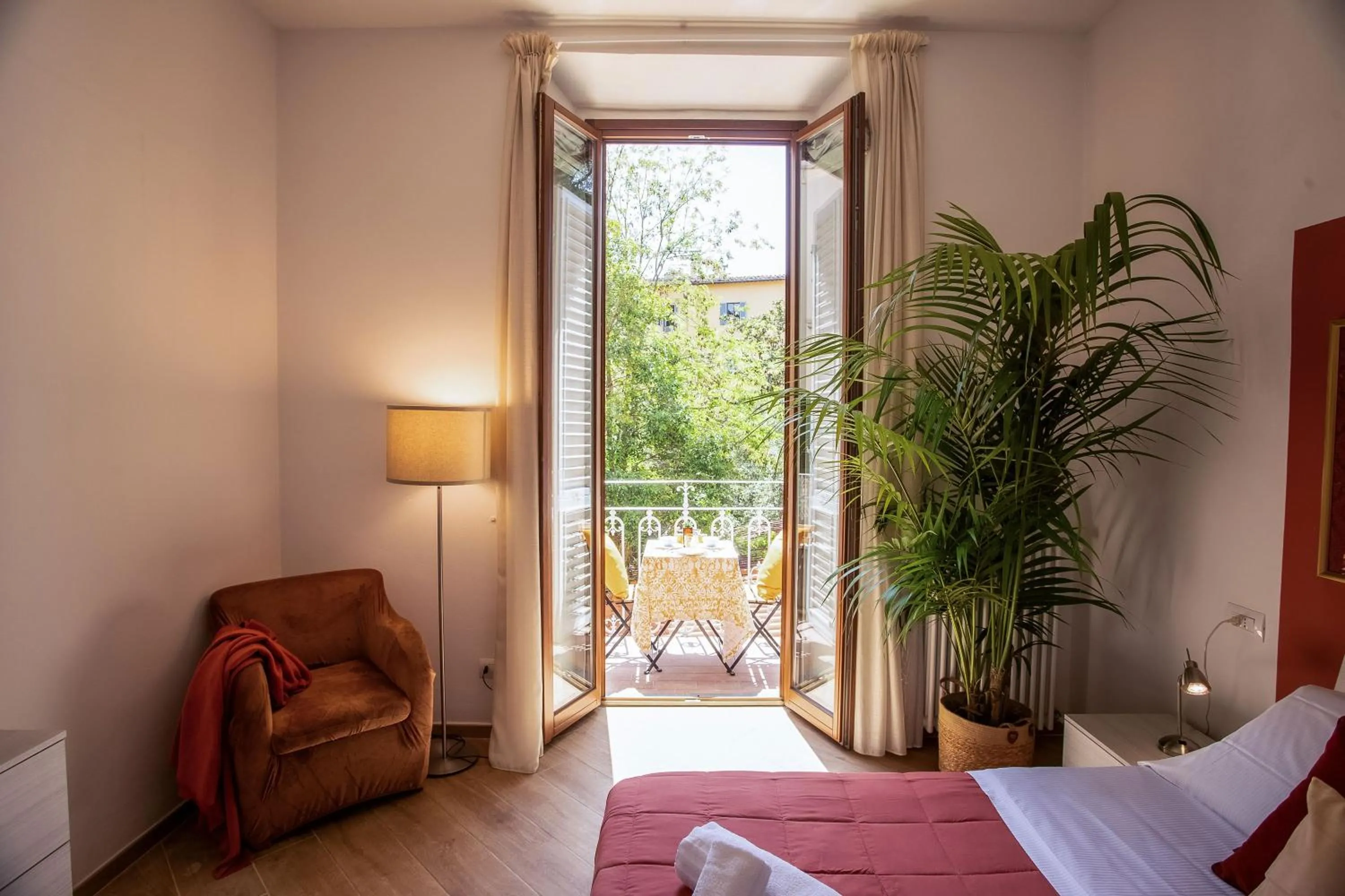 View (from property/room), Bed in Residenza Bellieri