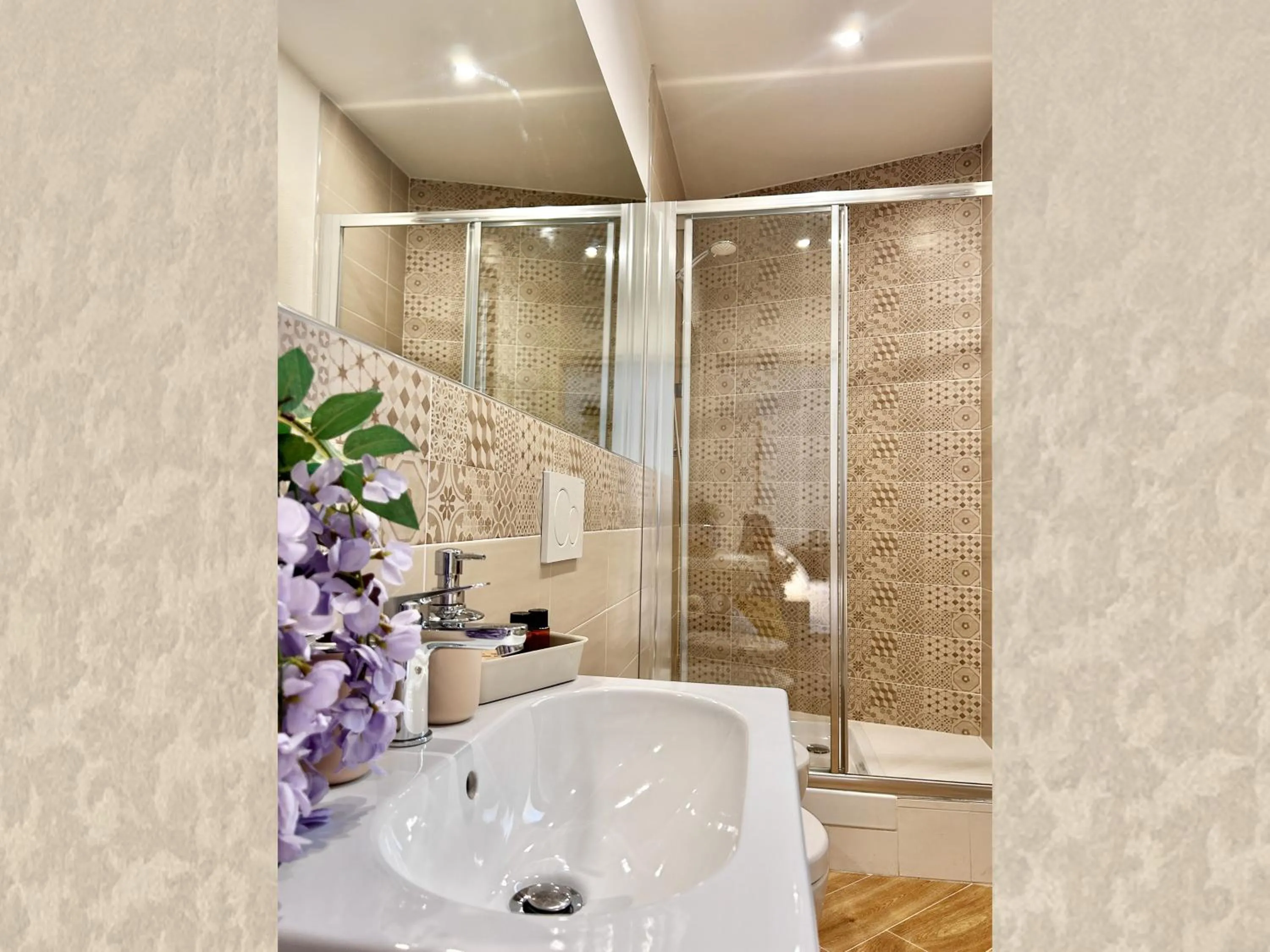 Shower in Residenza Bellieri