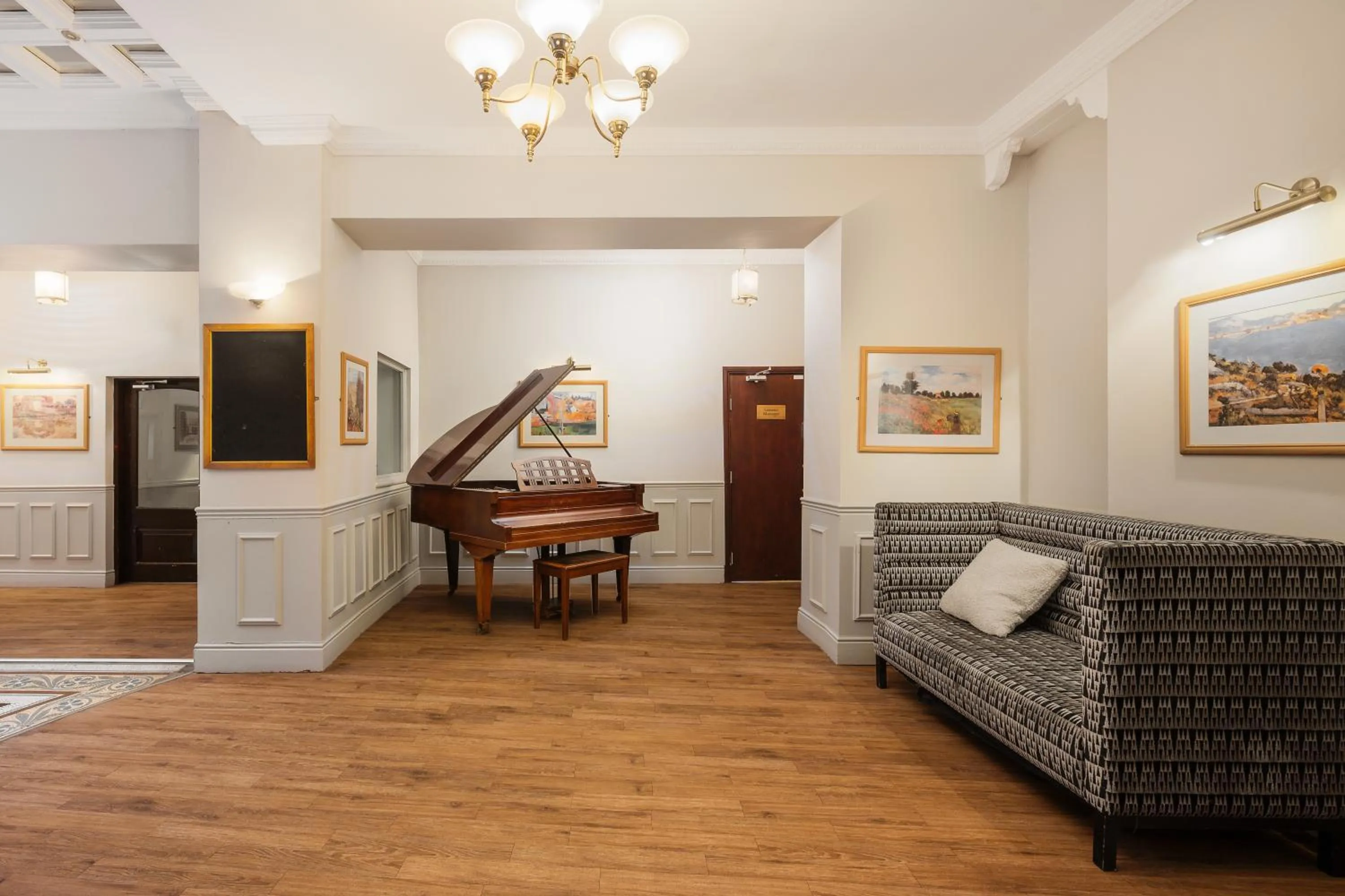 Lobby or reception in The County Hotel