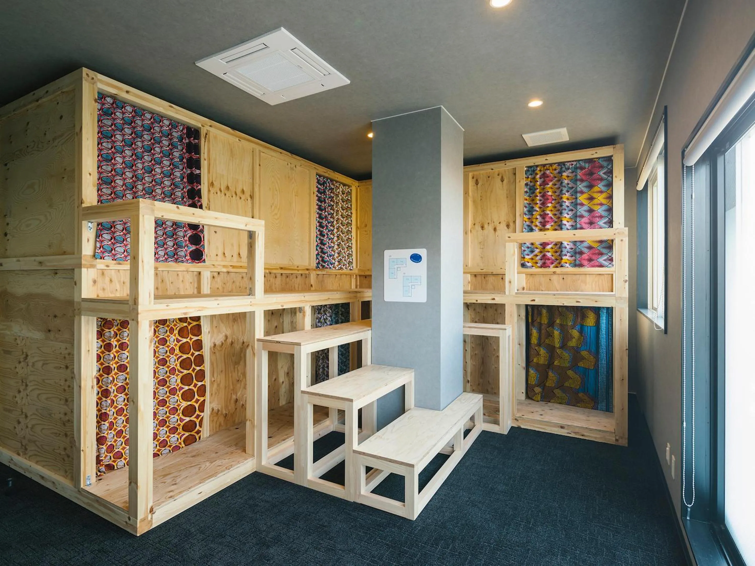 bunk bed in métisse stay