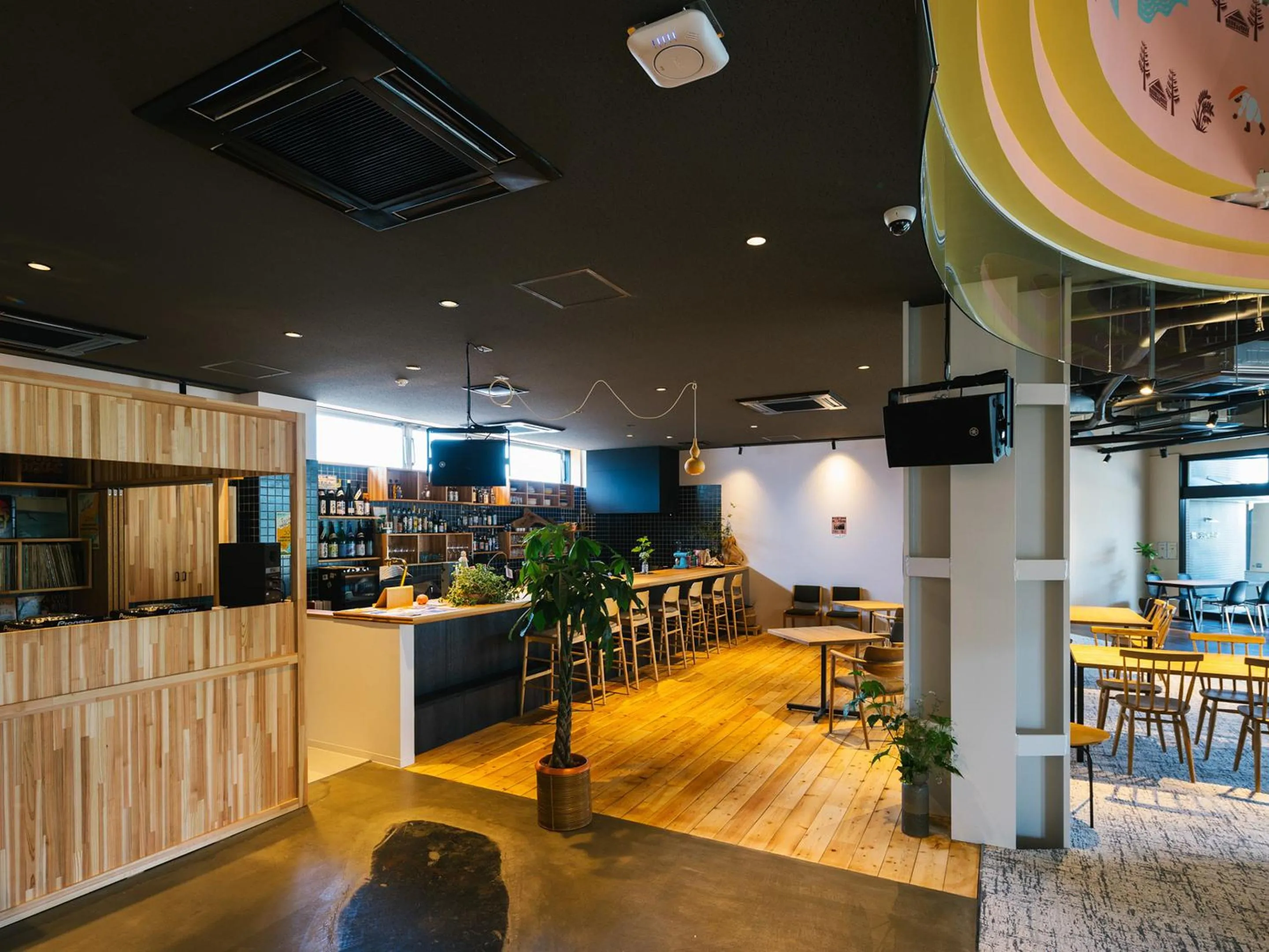 Lounge or bar in métisse stay