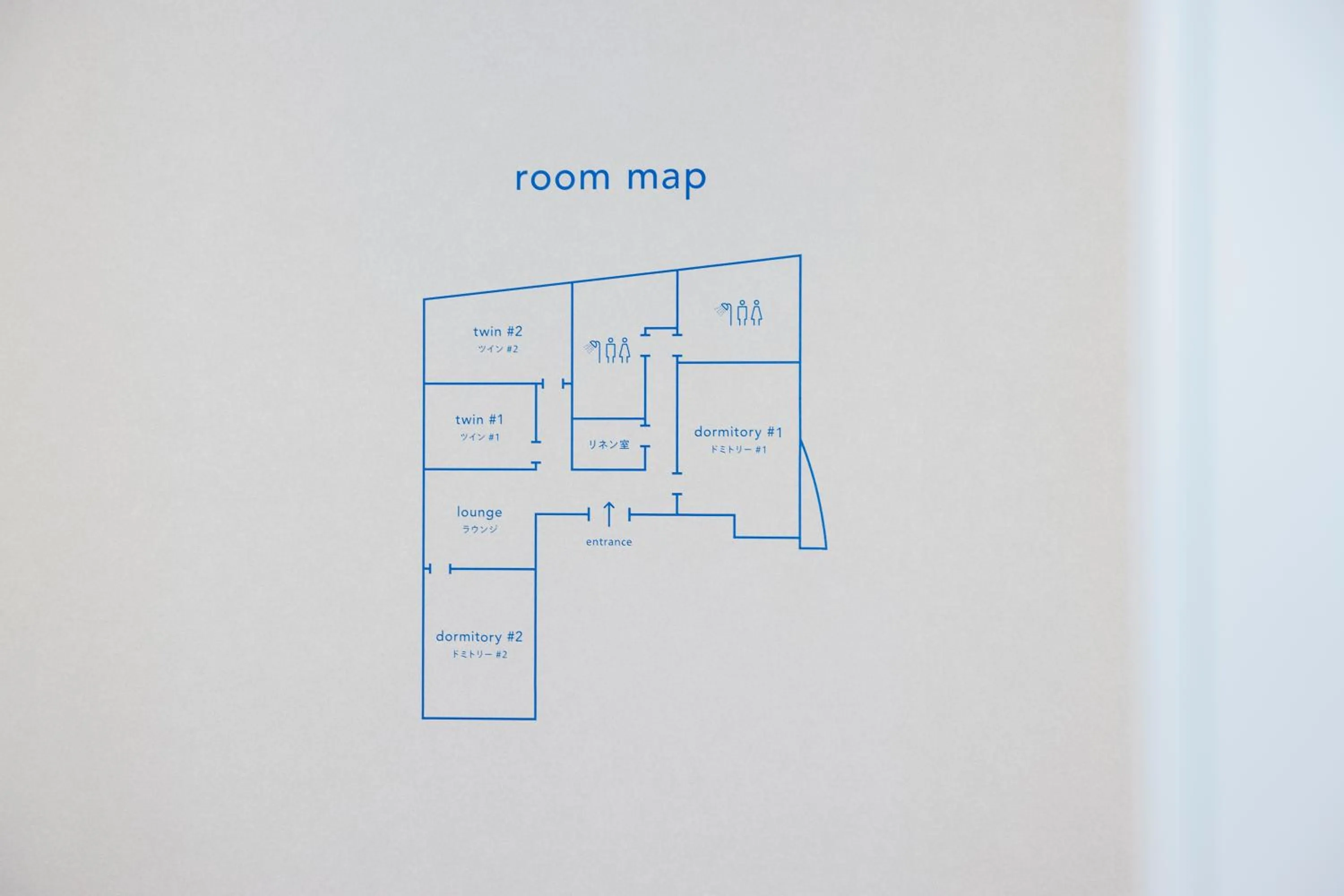Floor plan in métisse stay