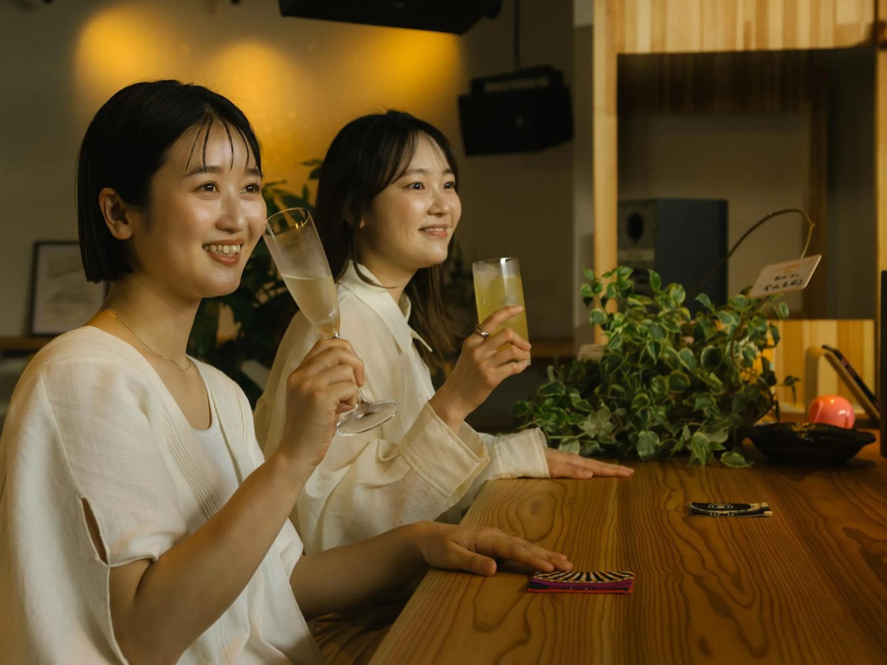 Lounge or bar in métisse stay