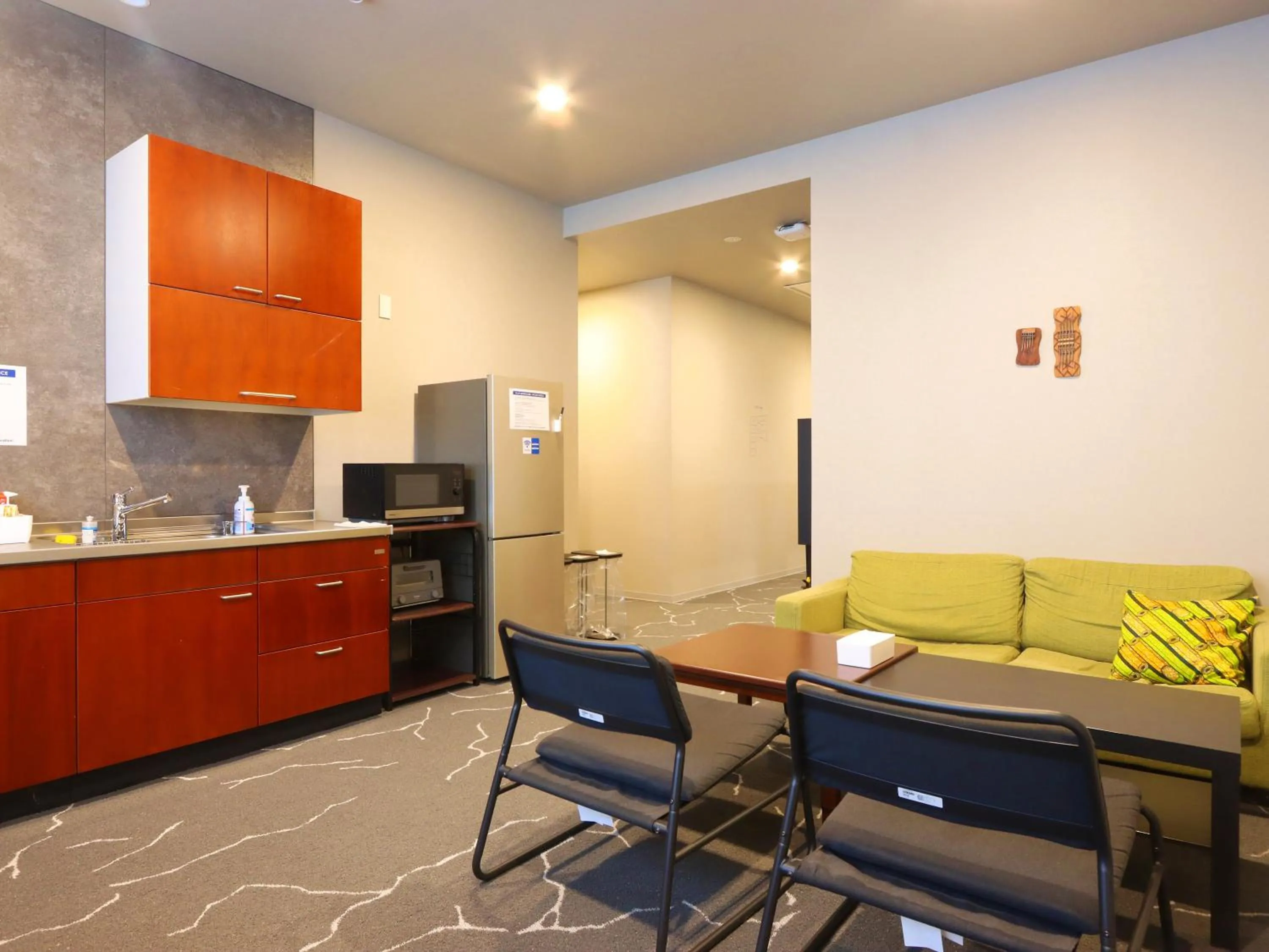 Communal lounge/ TV room in métisse stay